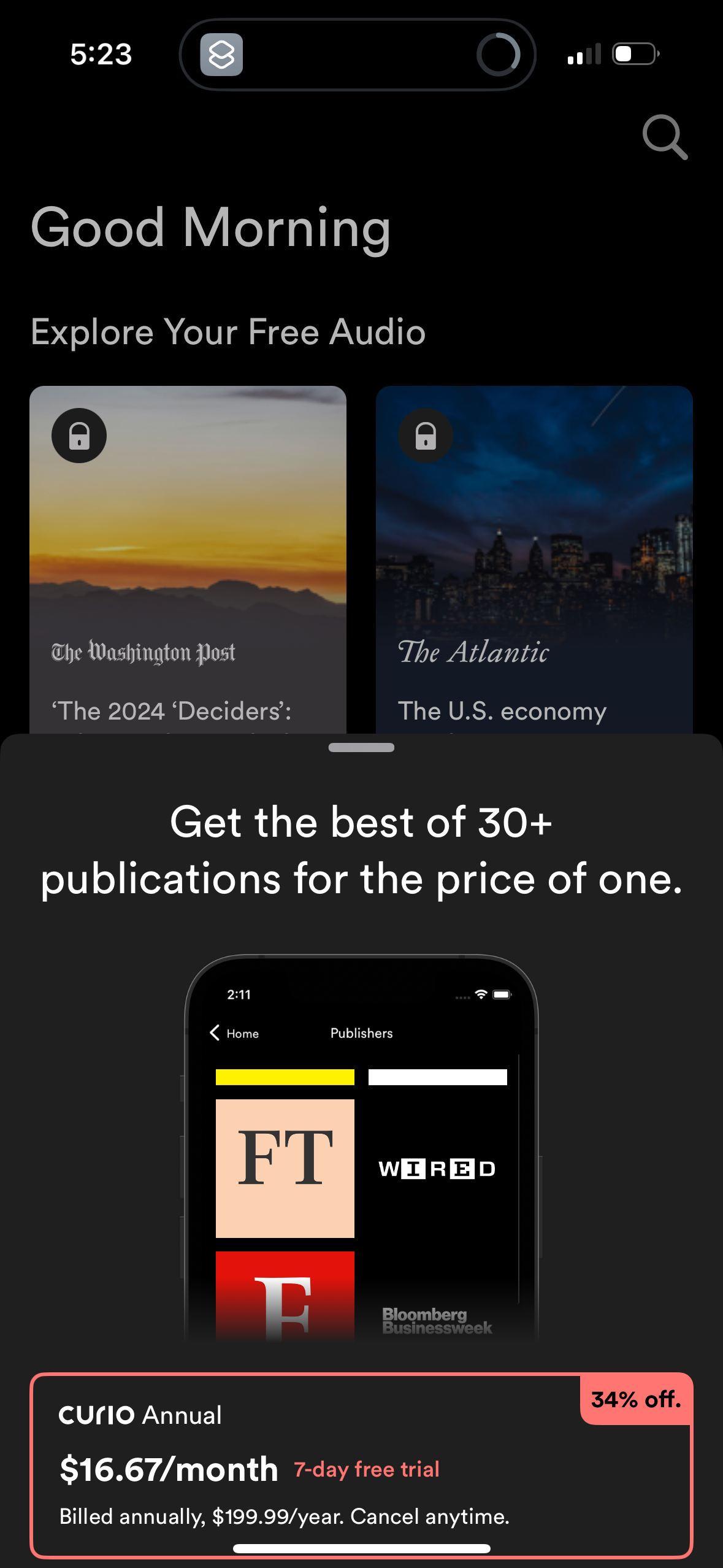 curio app screenshot 32