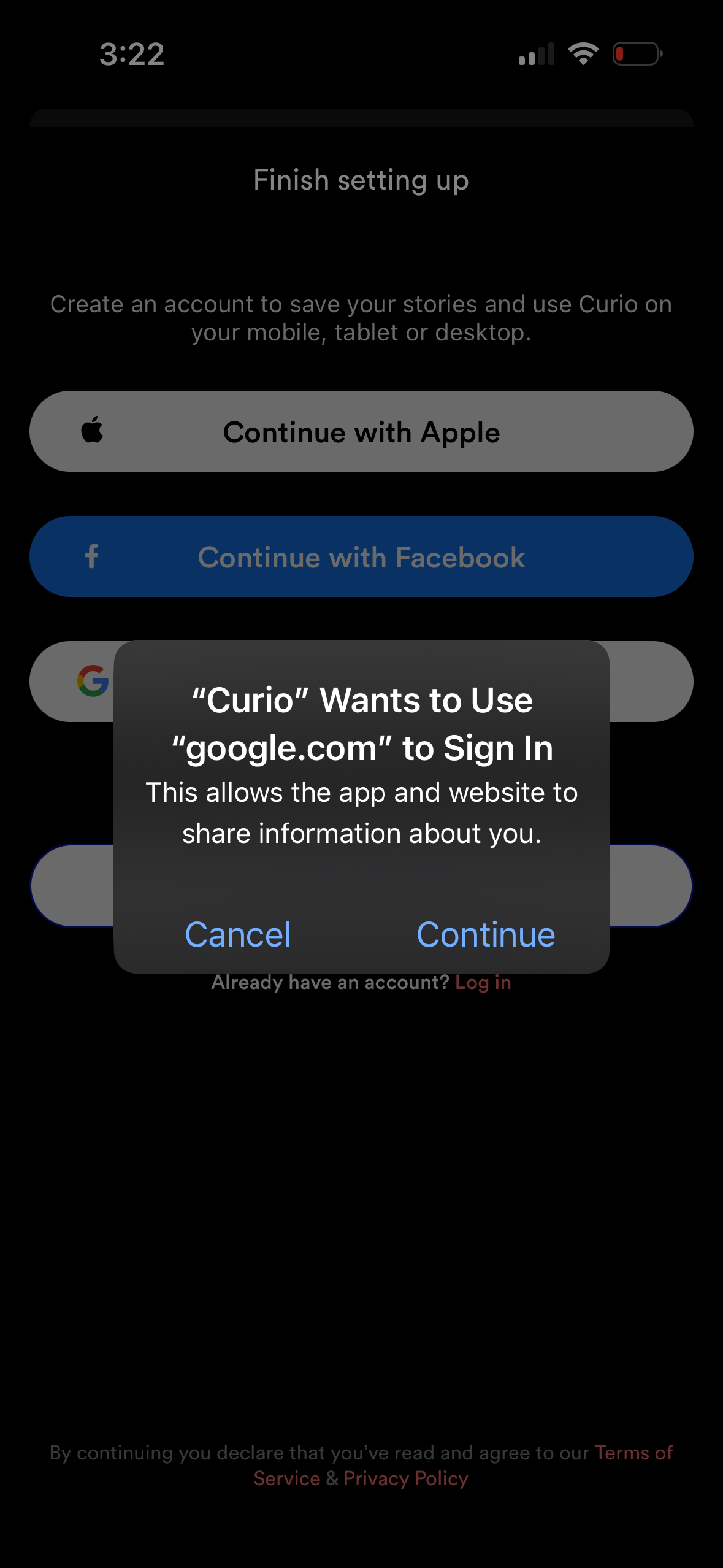 curio app screenshot 30