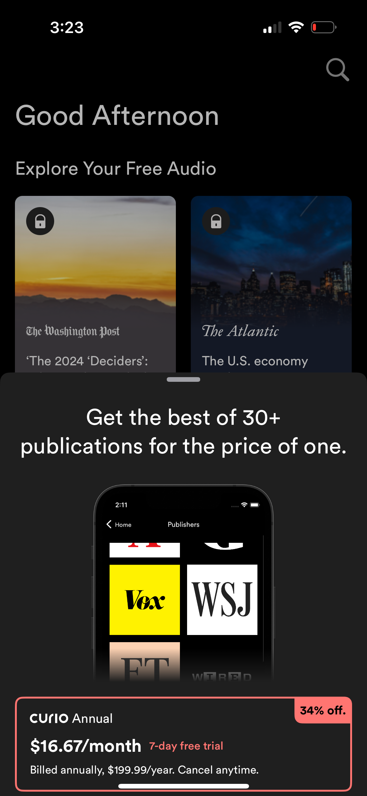 curio app screenshot 28