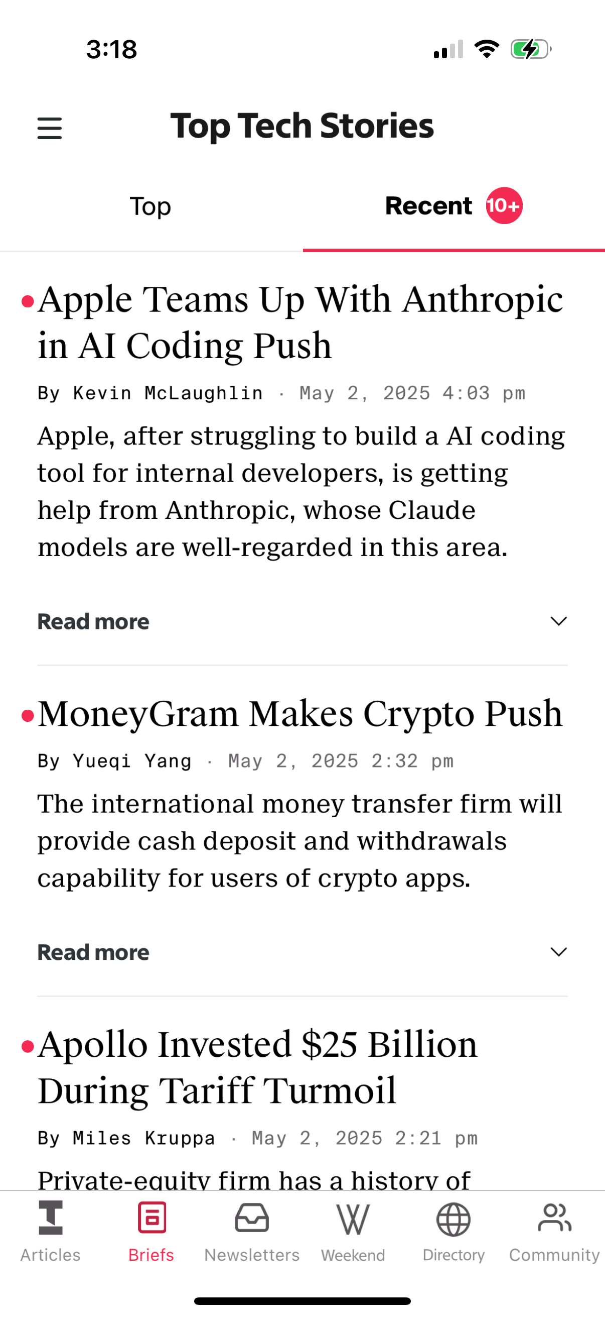 the-information app screenshot 33