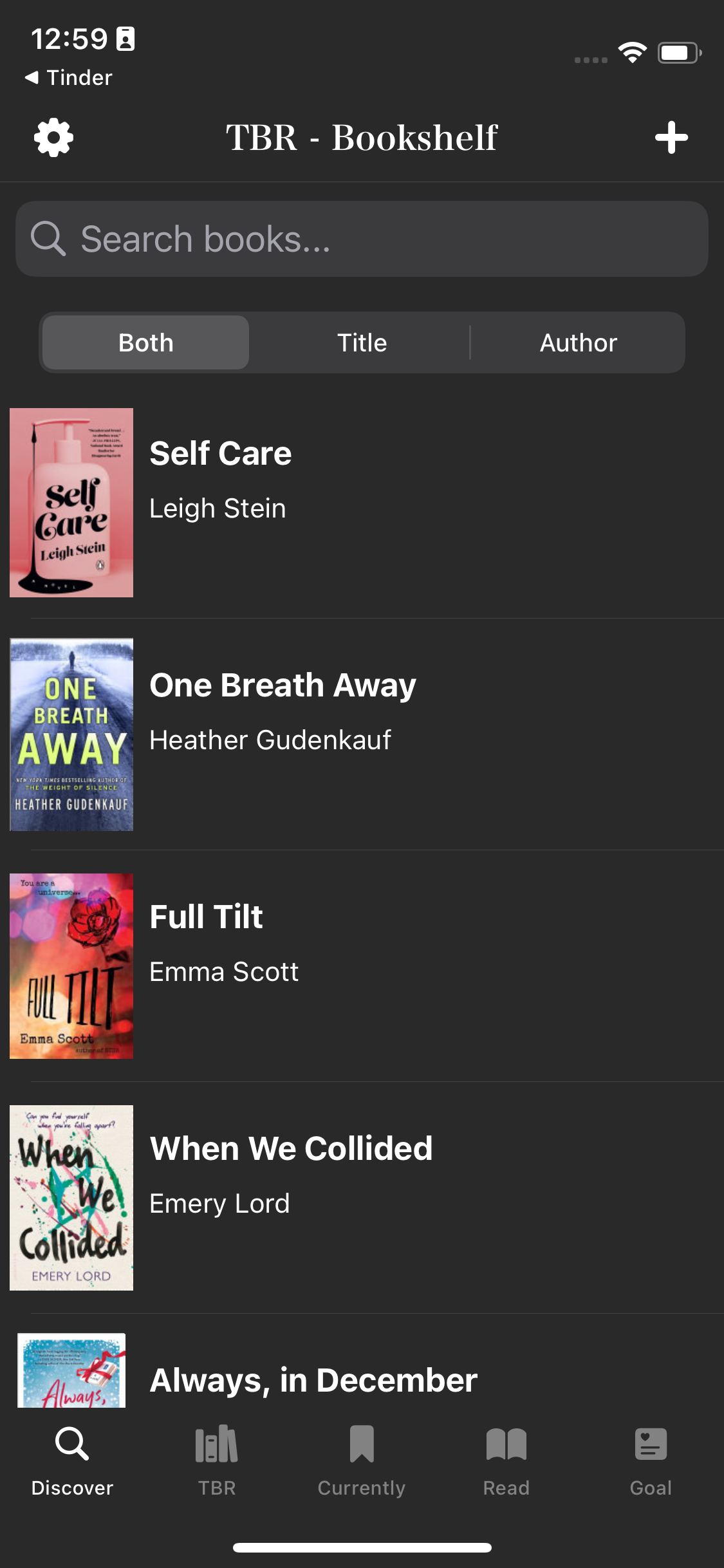 tbr app screenshot 33