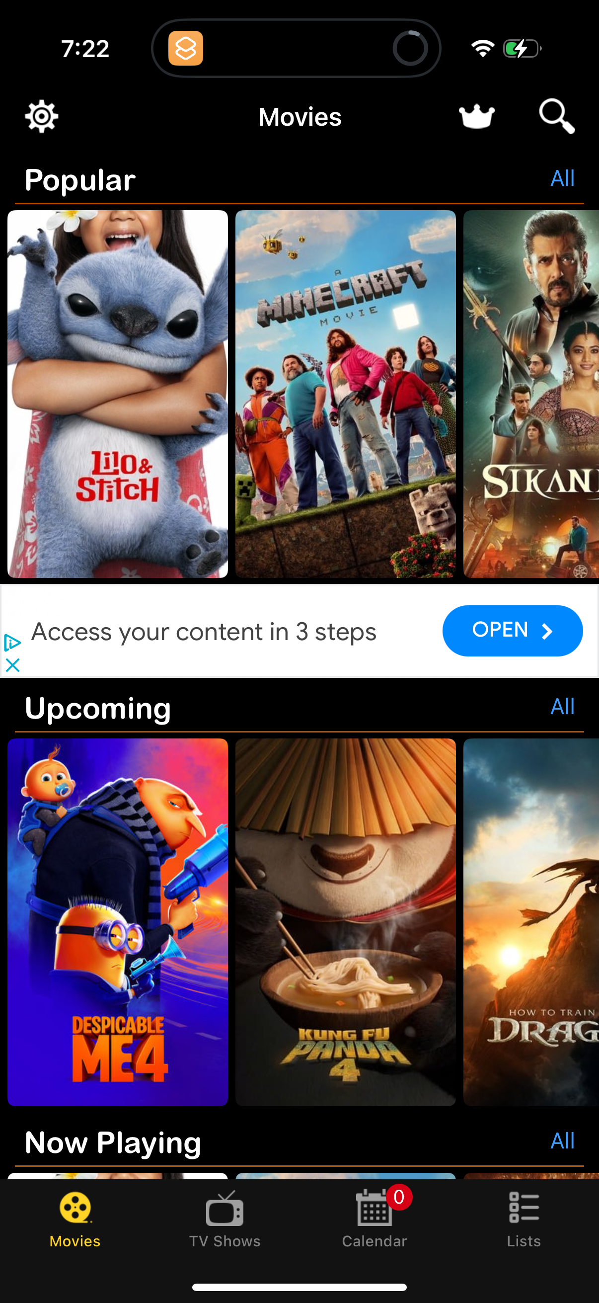 movie-box app screenshot 1