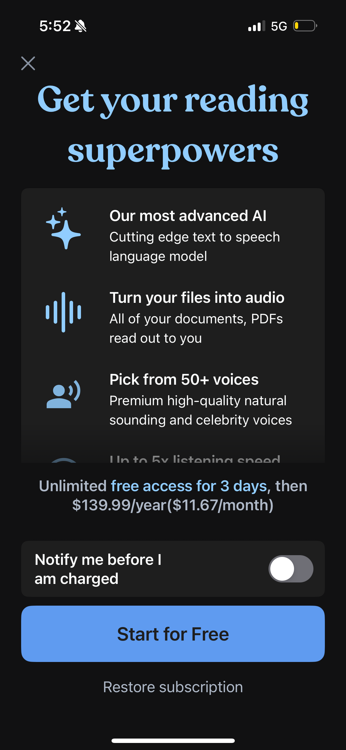 speechify app screenshot 76