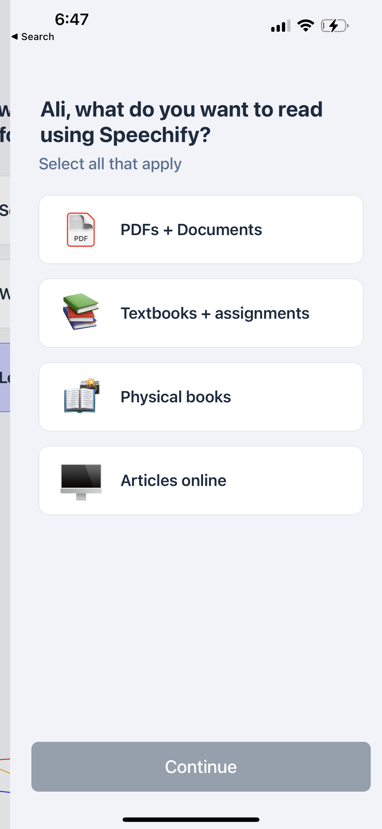speechify app screenshot 107