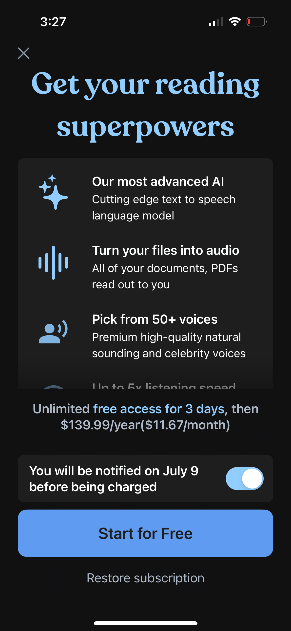 speechify app screenshot 67