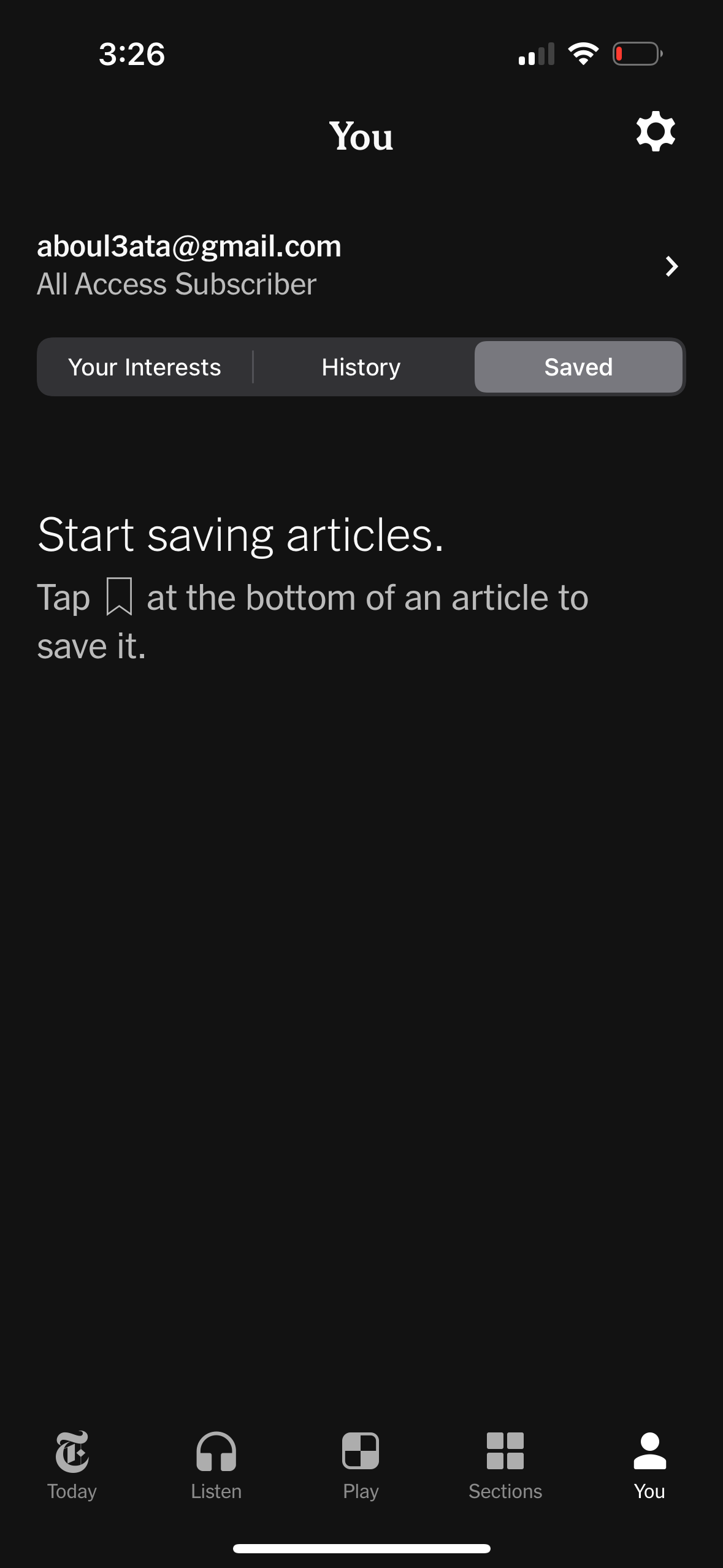 nyt app screenshot 33