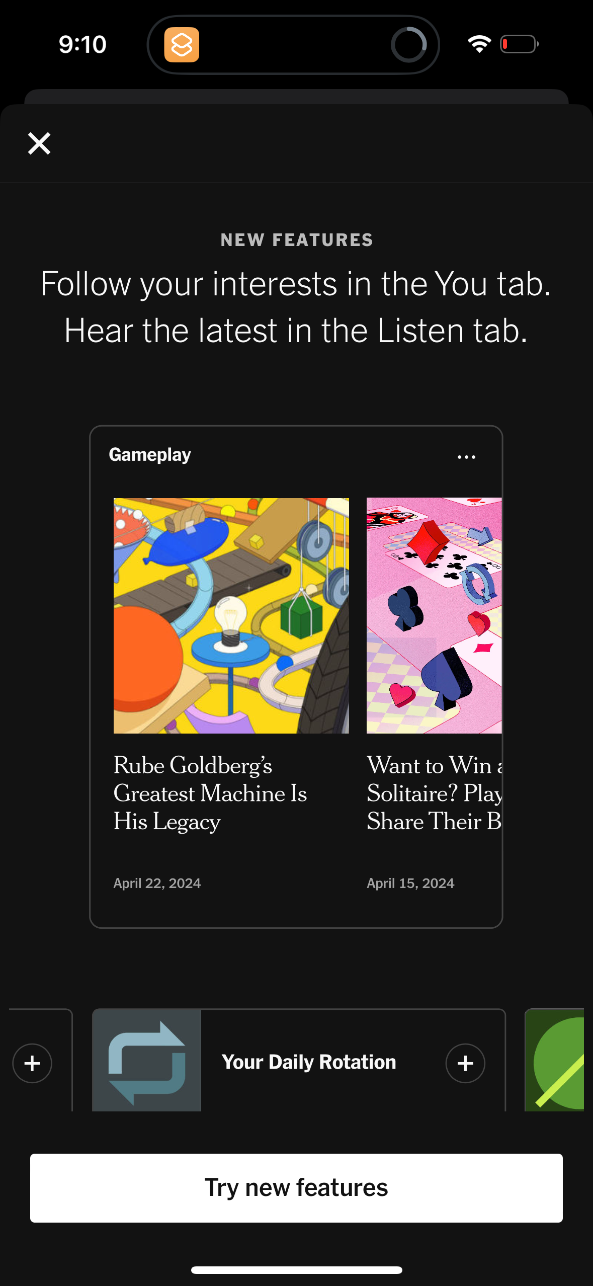 nyt app screenshot 30