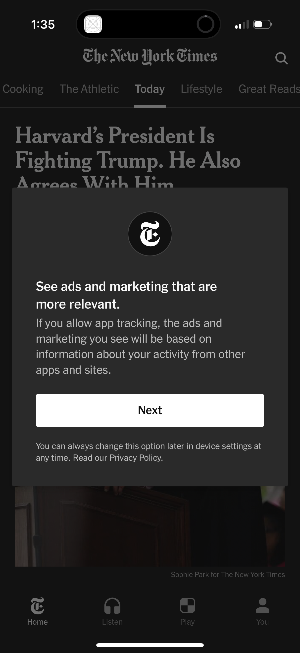 nyt app screenshot 10