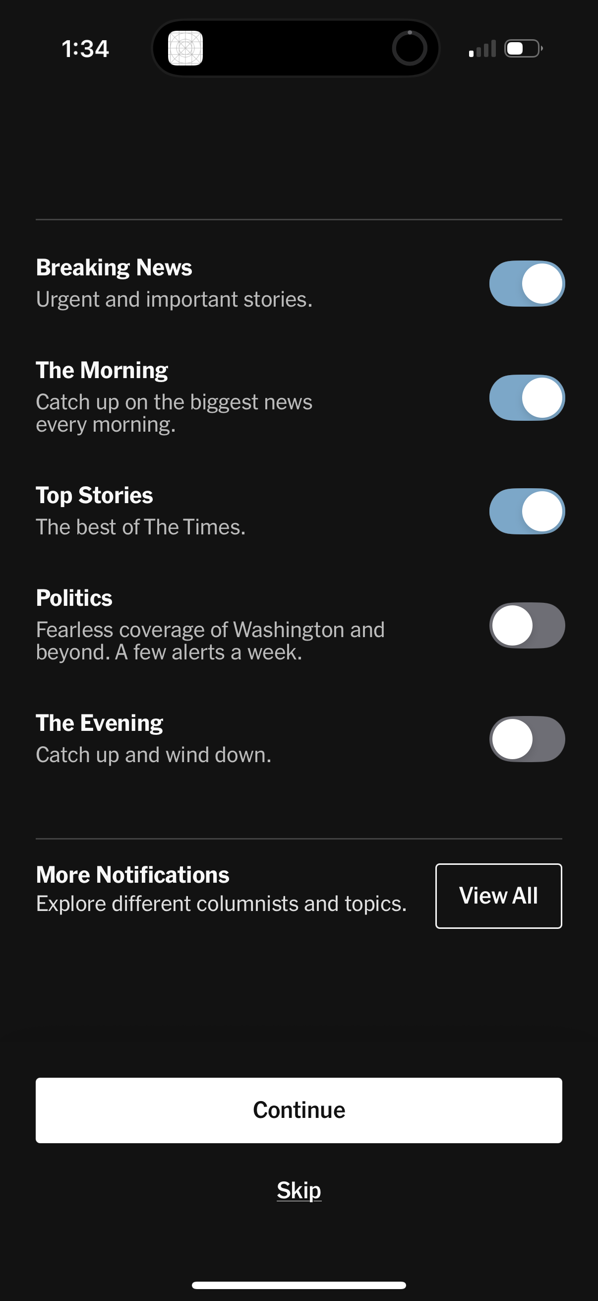 nyt app screenshot 7