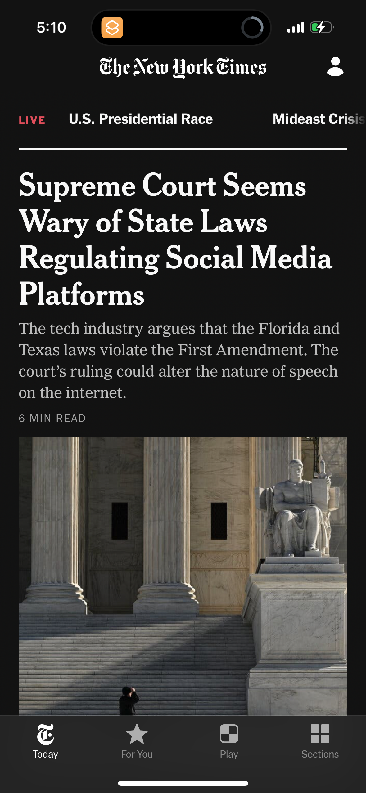 nyt app screenshot 64