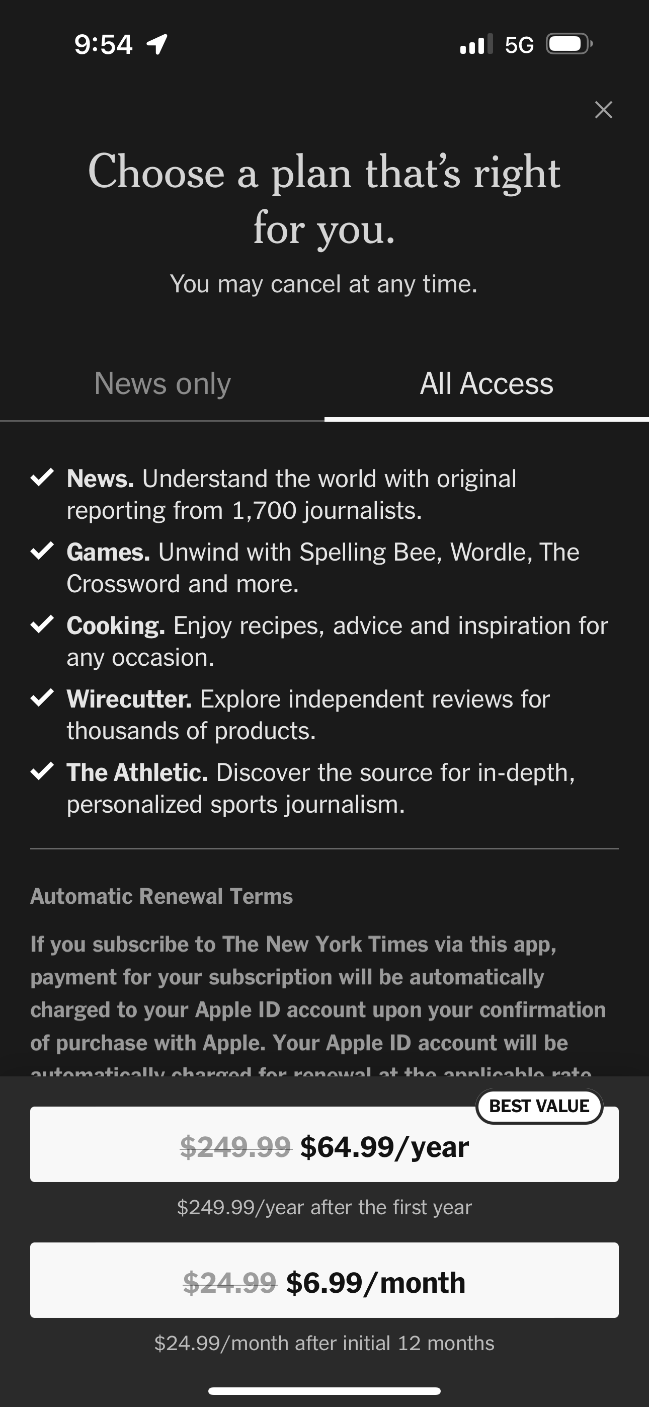 nyt app screenshot 73