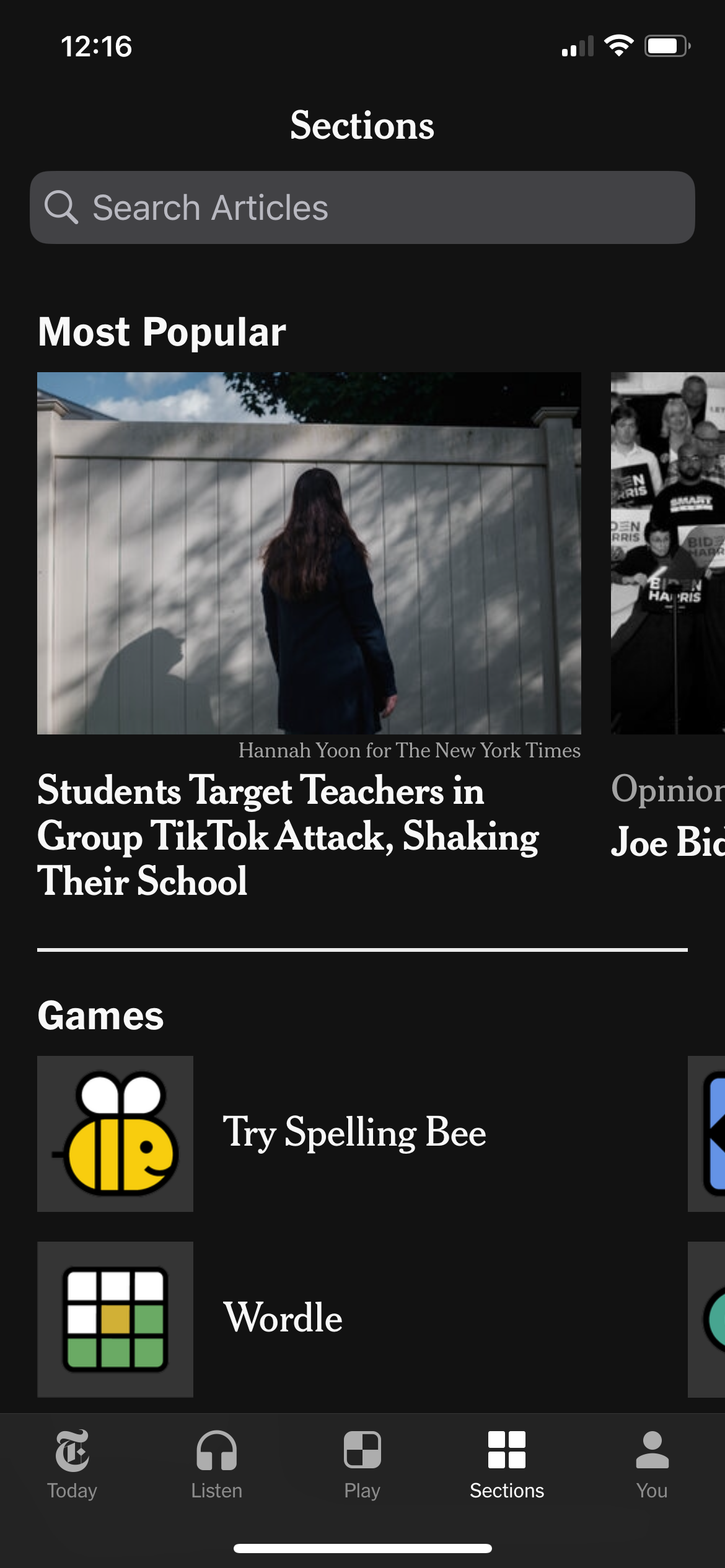 nyt app screenshot 35