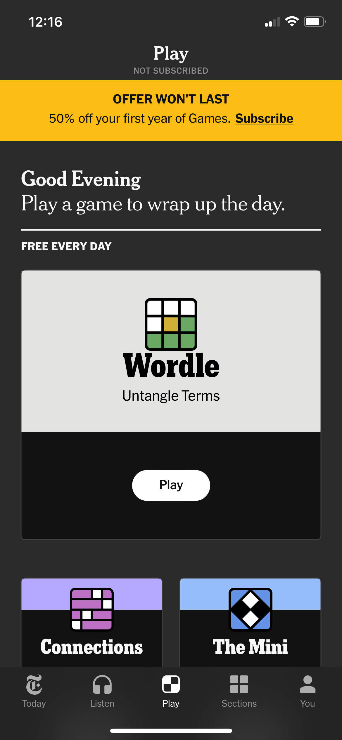 nyt app screenshot 34