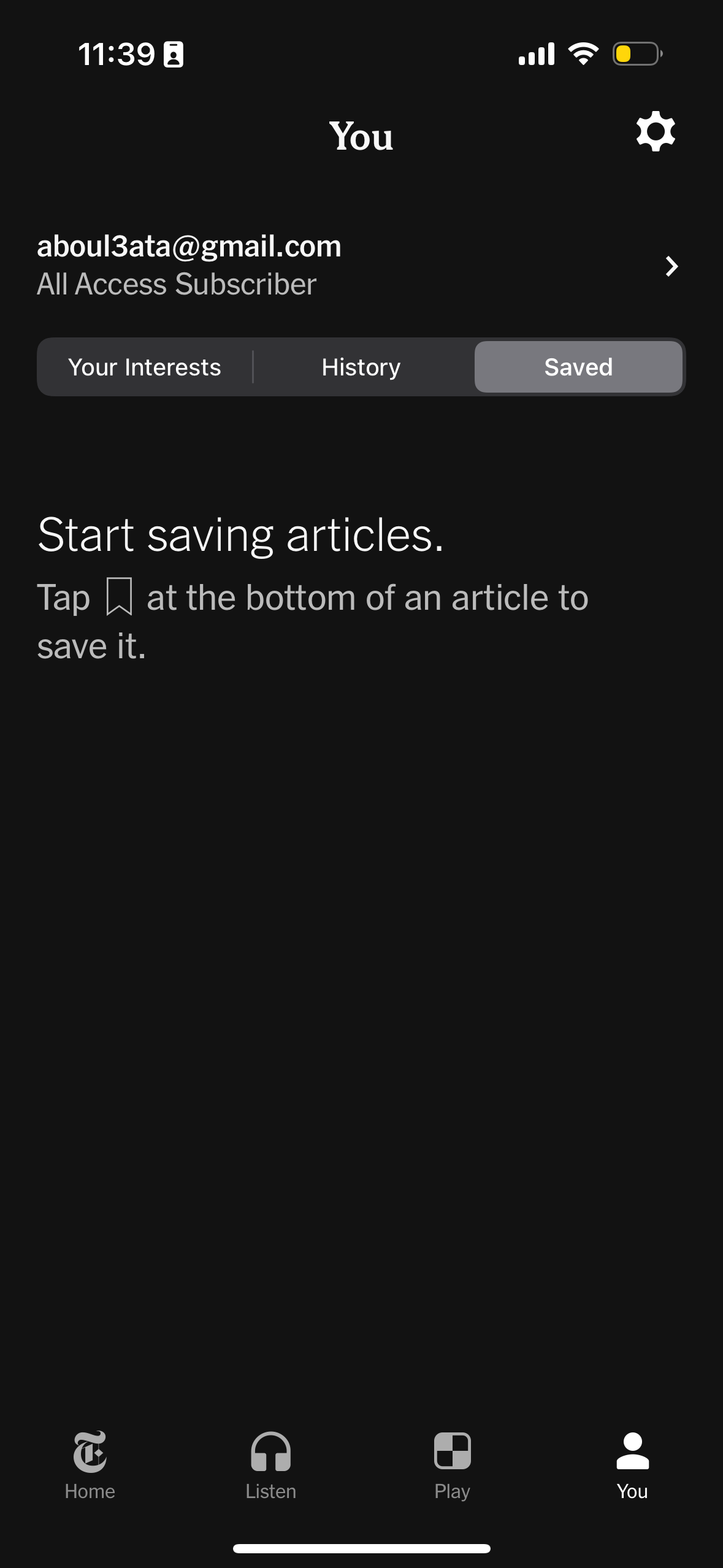 nyt app screenshot 15