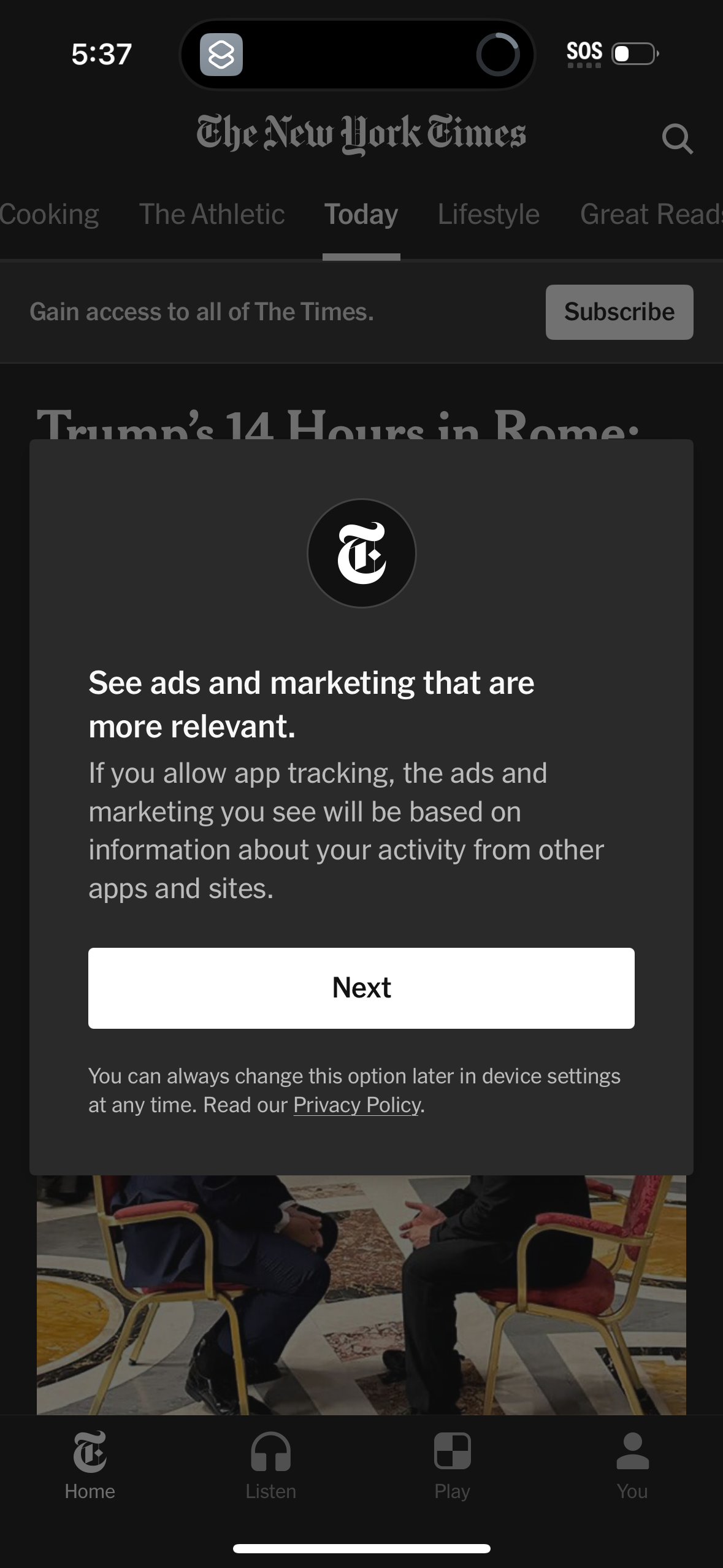 nyt app screenshot 12