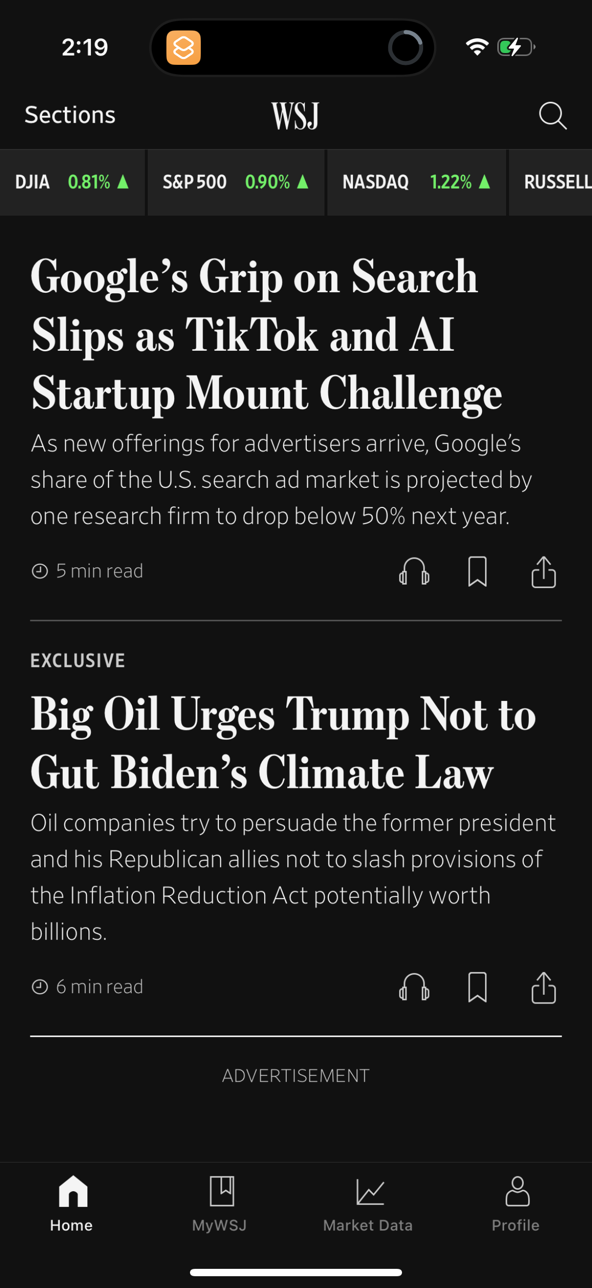 wsj app screenshot 24