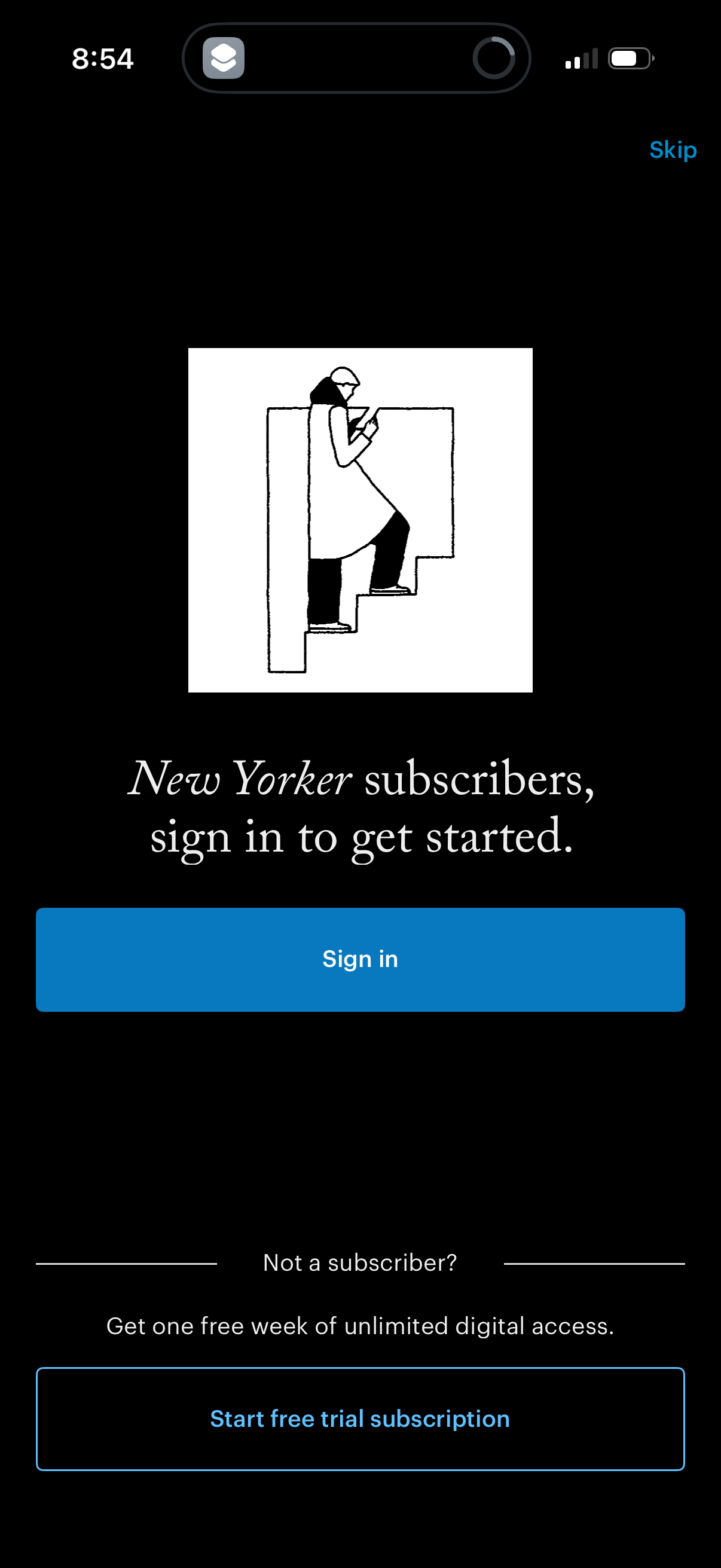the-new-yorker app screenshot 1
