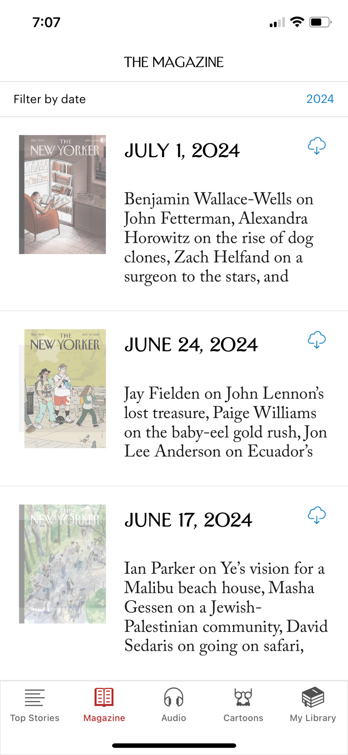 the-new-yorker app screenshot 18
