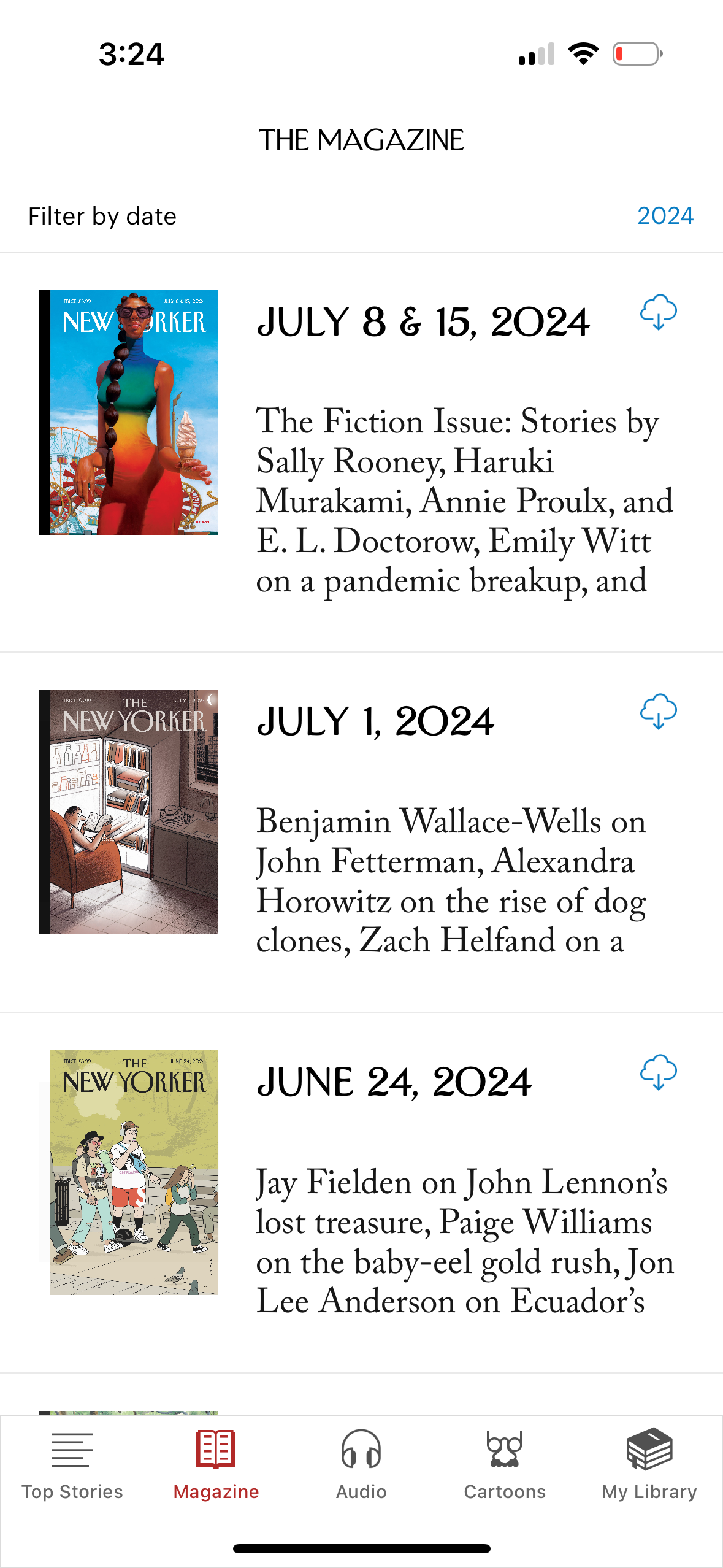 the-new-yorker app screenshot 17