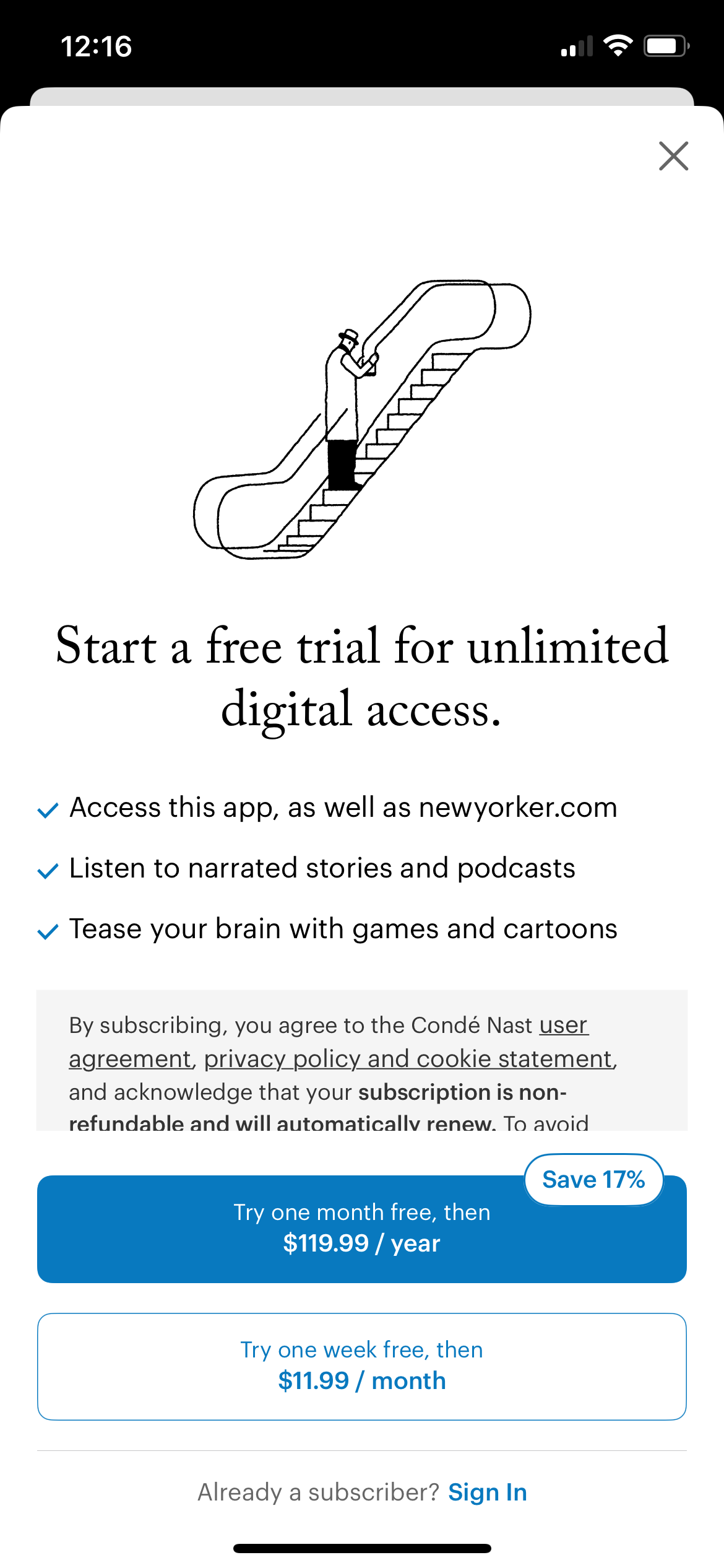 the-new-yorker app screenshot 15