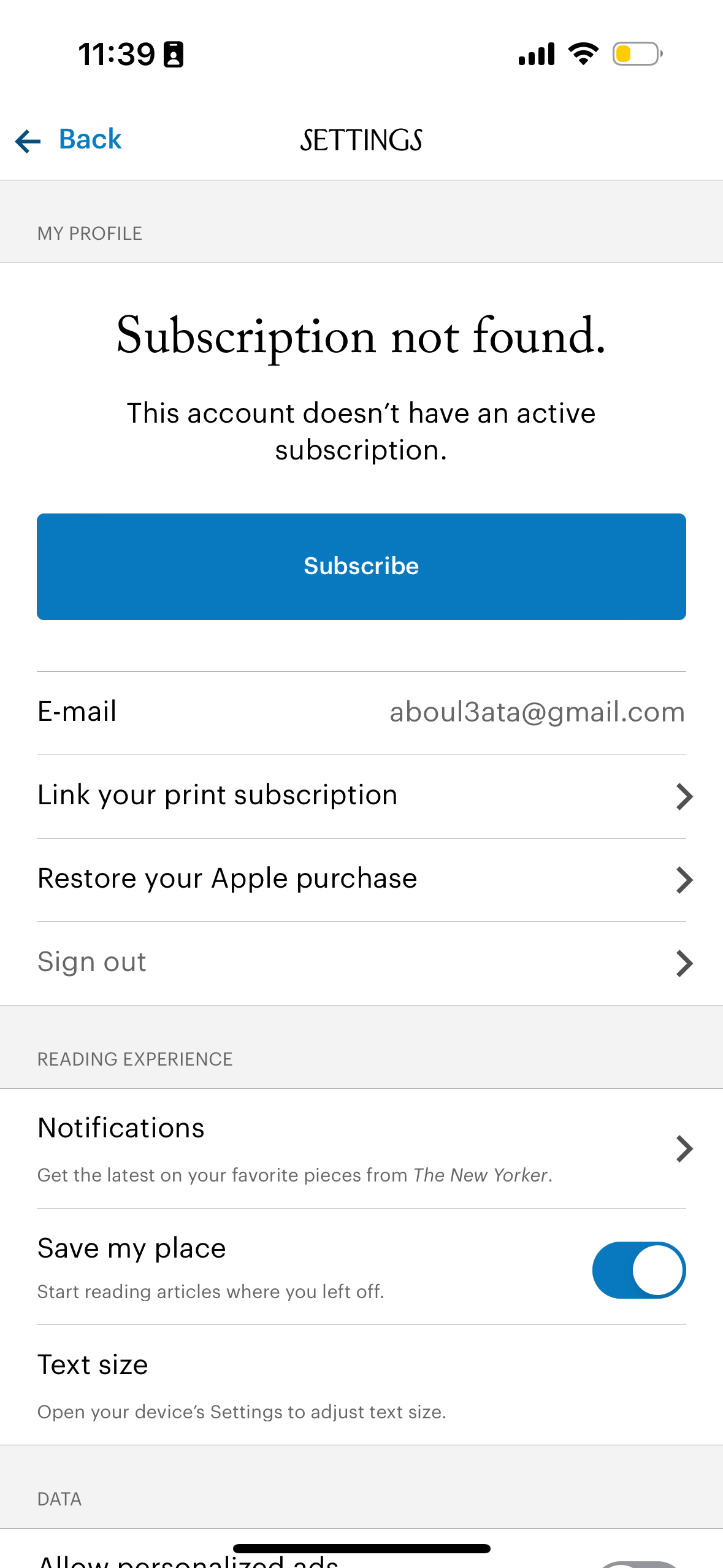 the-new-yorker app screenshot 13