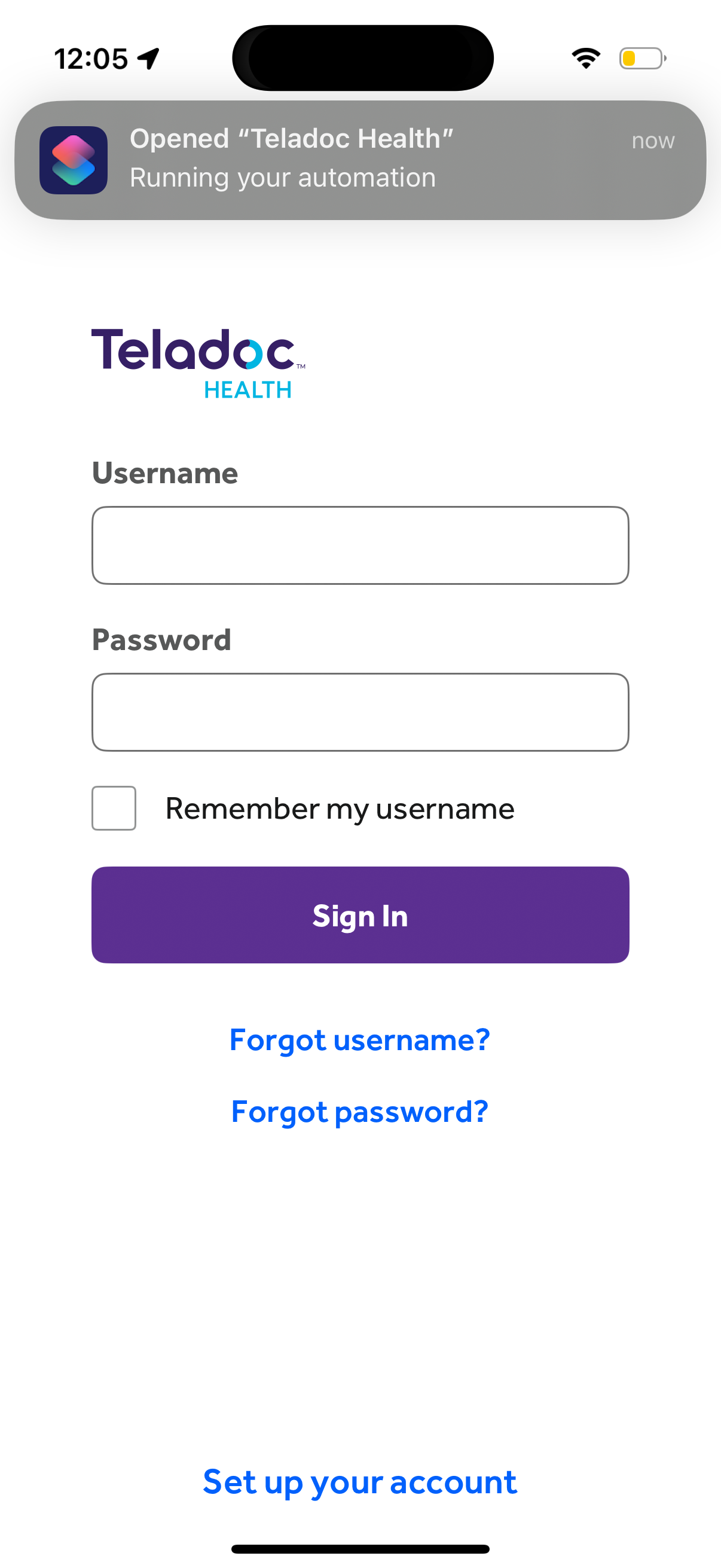 teledoc app screenshot 1