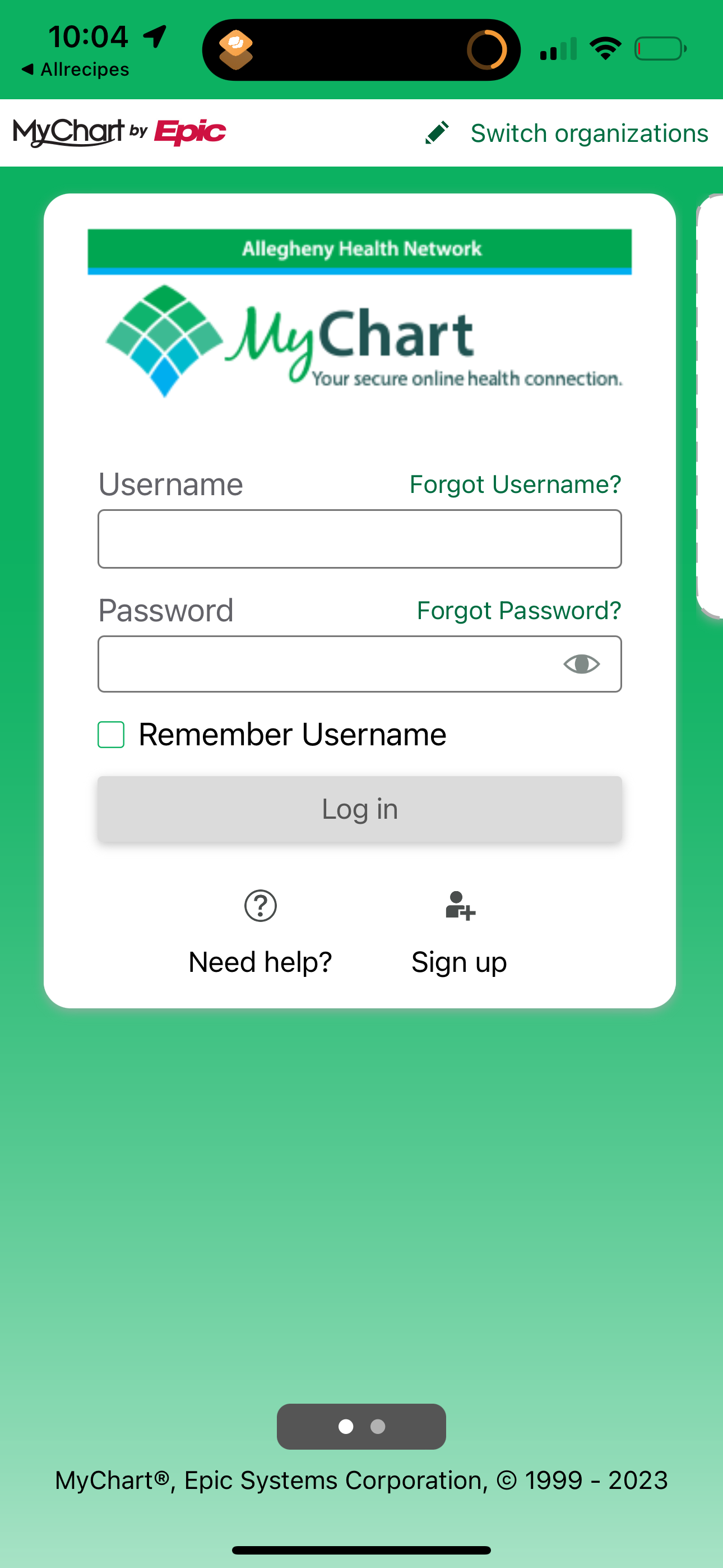 mychart app screenshot 21