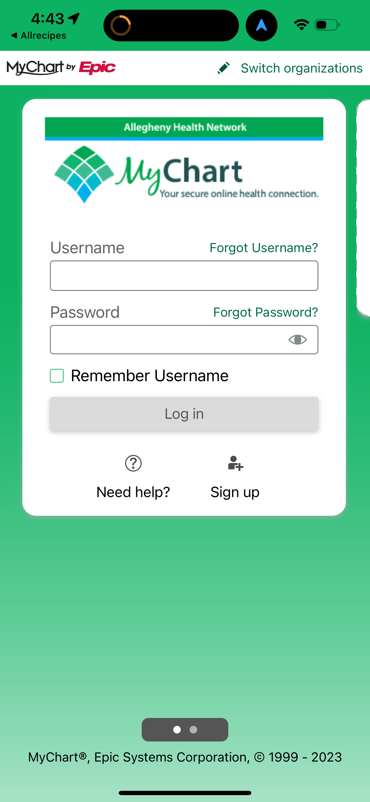 mychart app screenshot 20