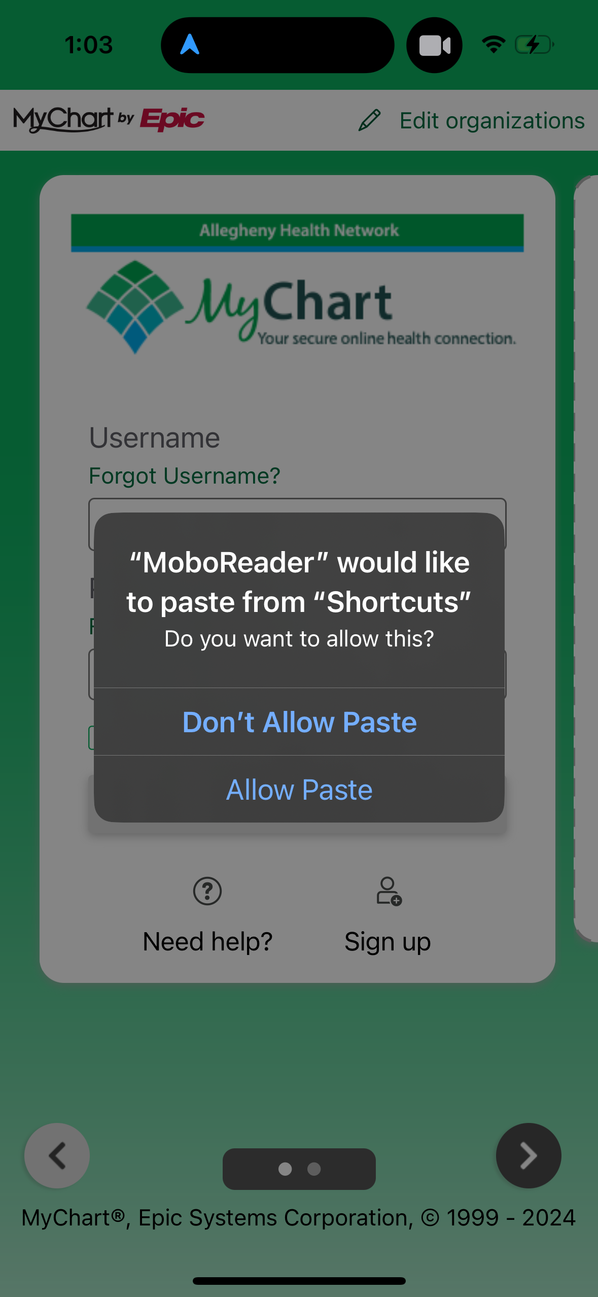 mychart app screenshot 17