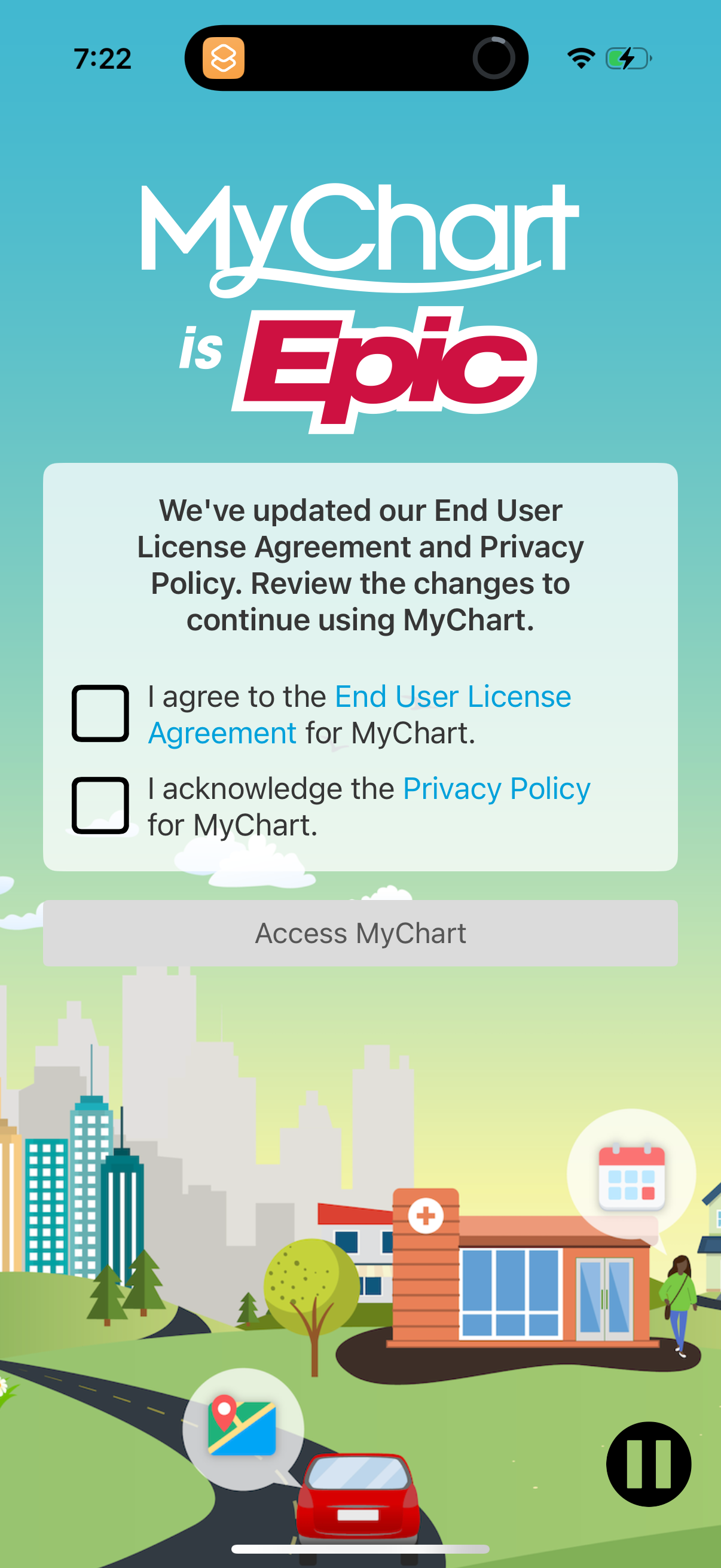 mychart app screenshot 3
