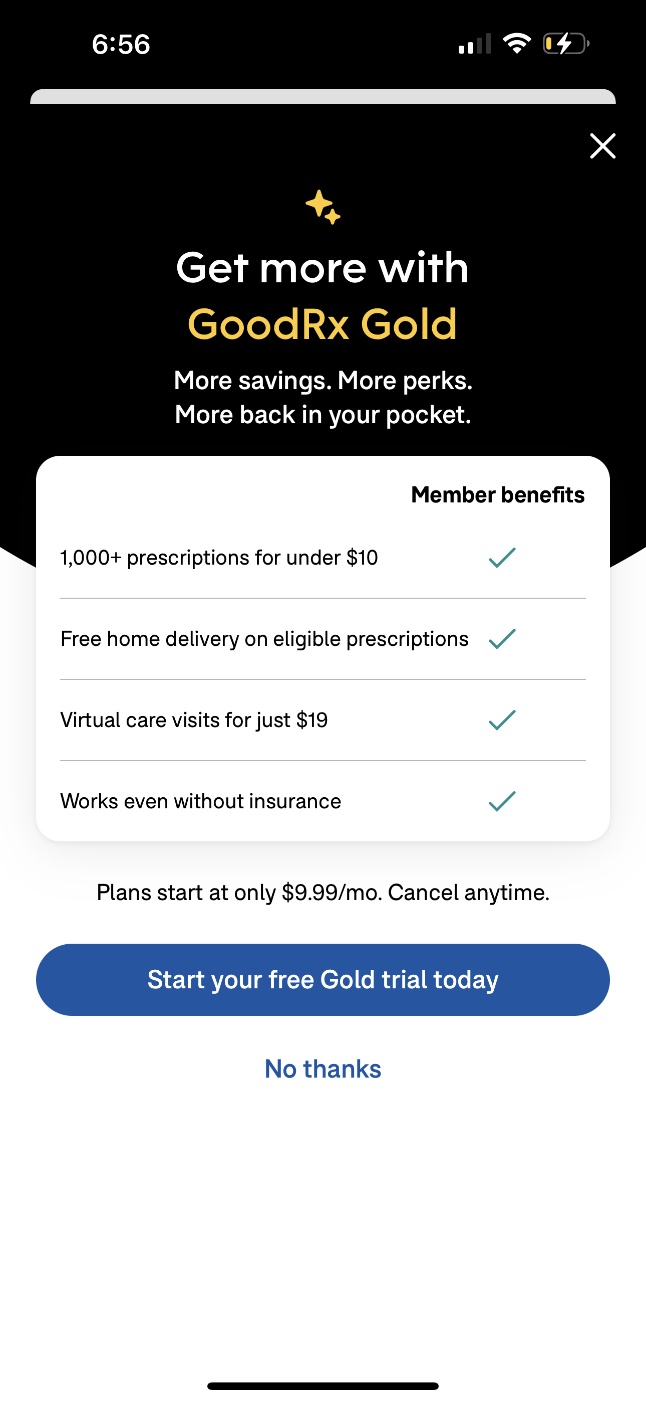 goodrx app screenshot 98