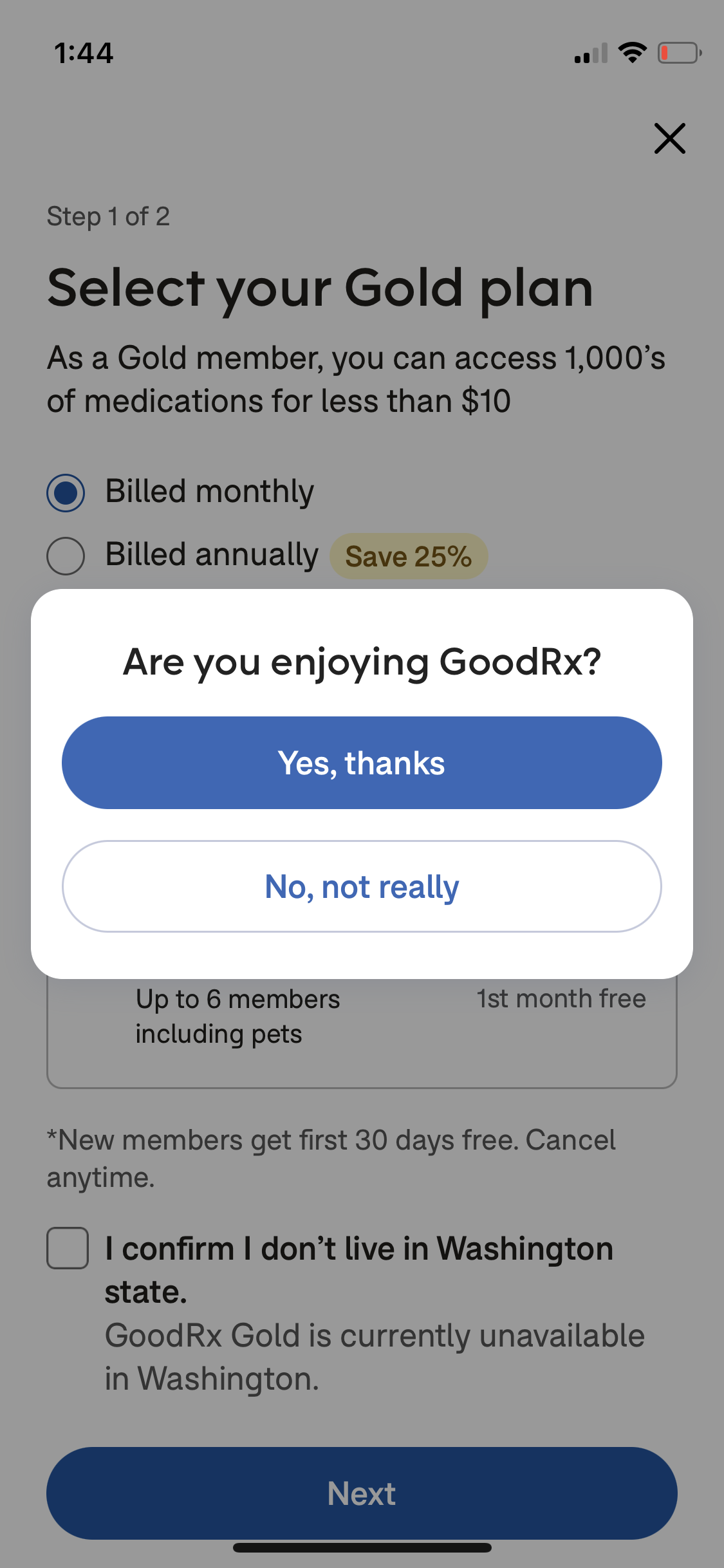 goodrx app screenshot 89