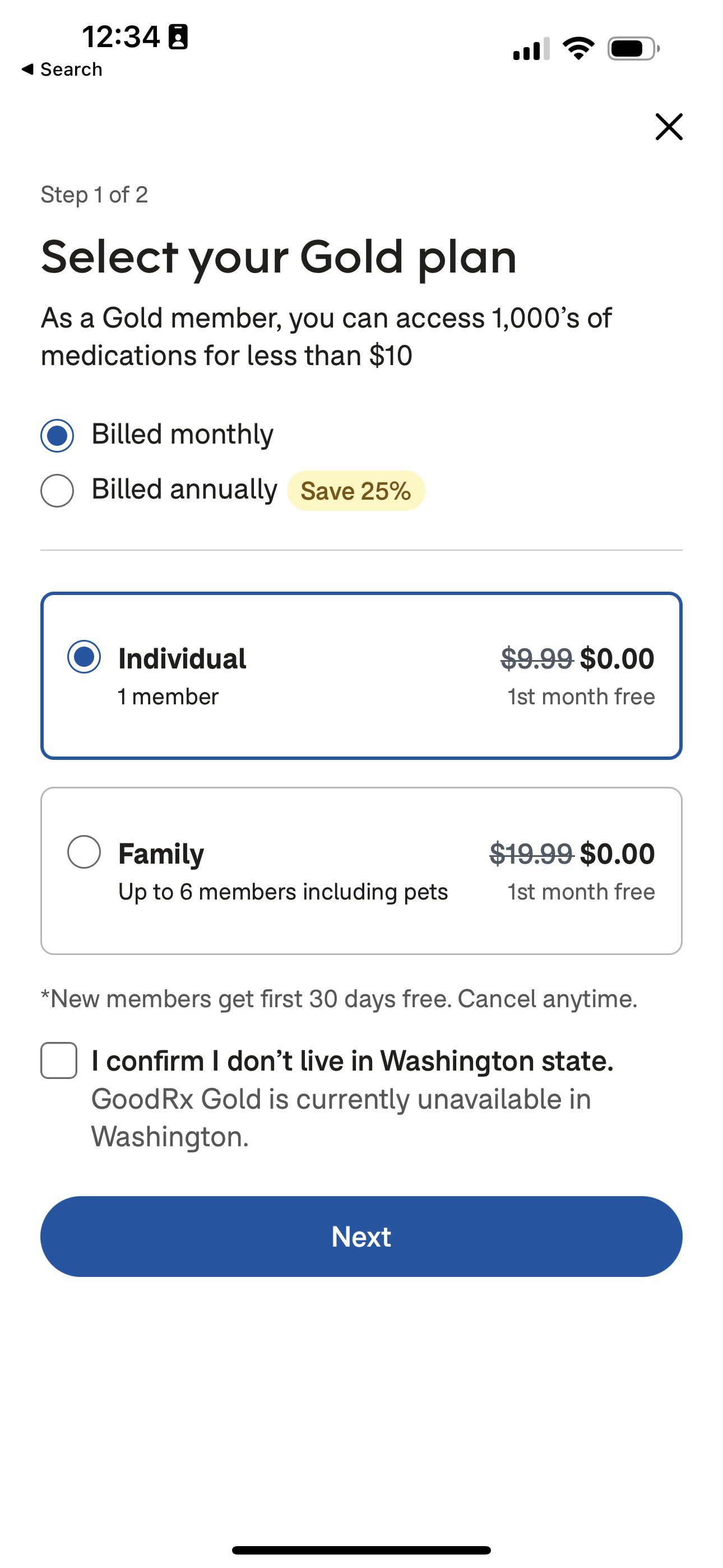 goodrx app screenshot 80