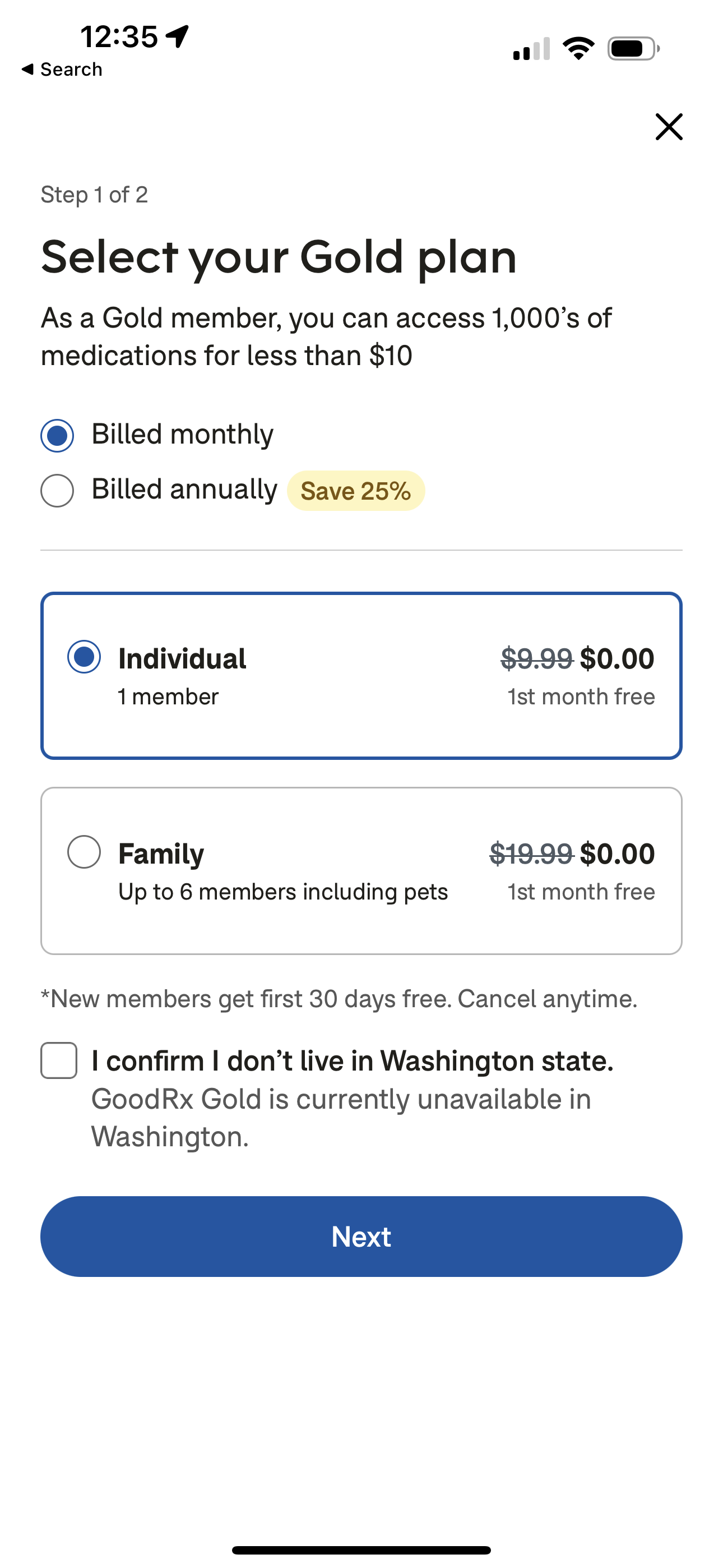 goodrx app screenshot 77