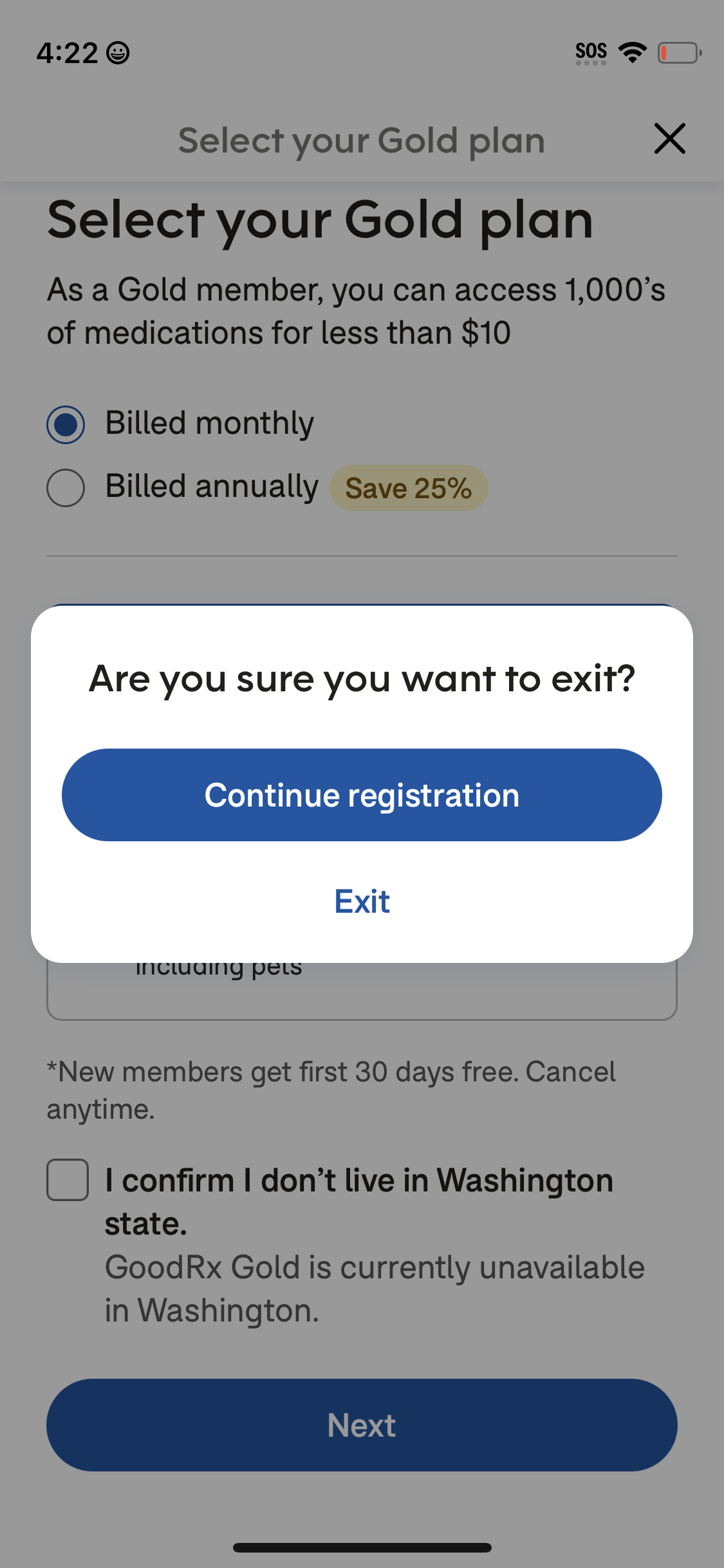 goodrx app screenshot 69