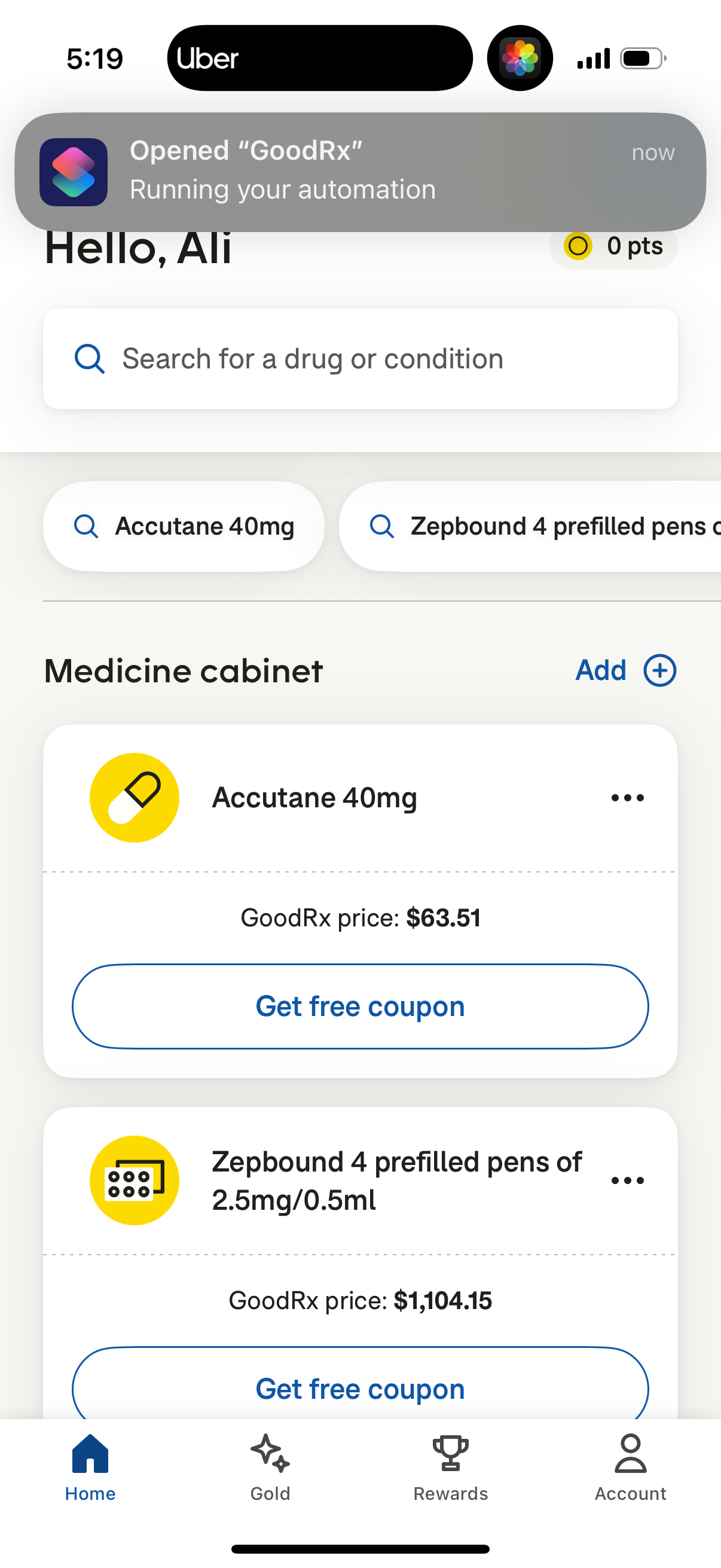 goodrx app screenshot 16