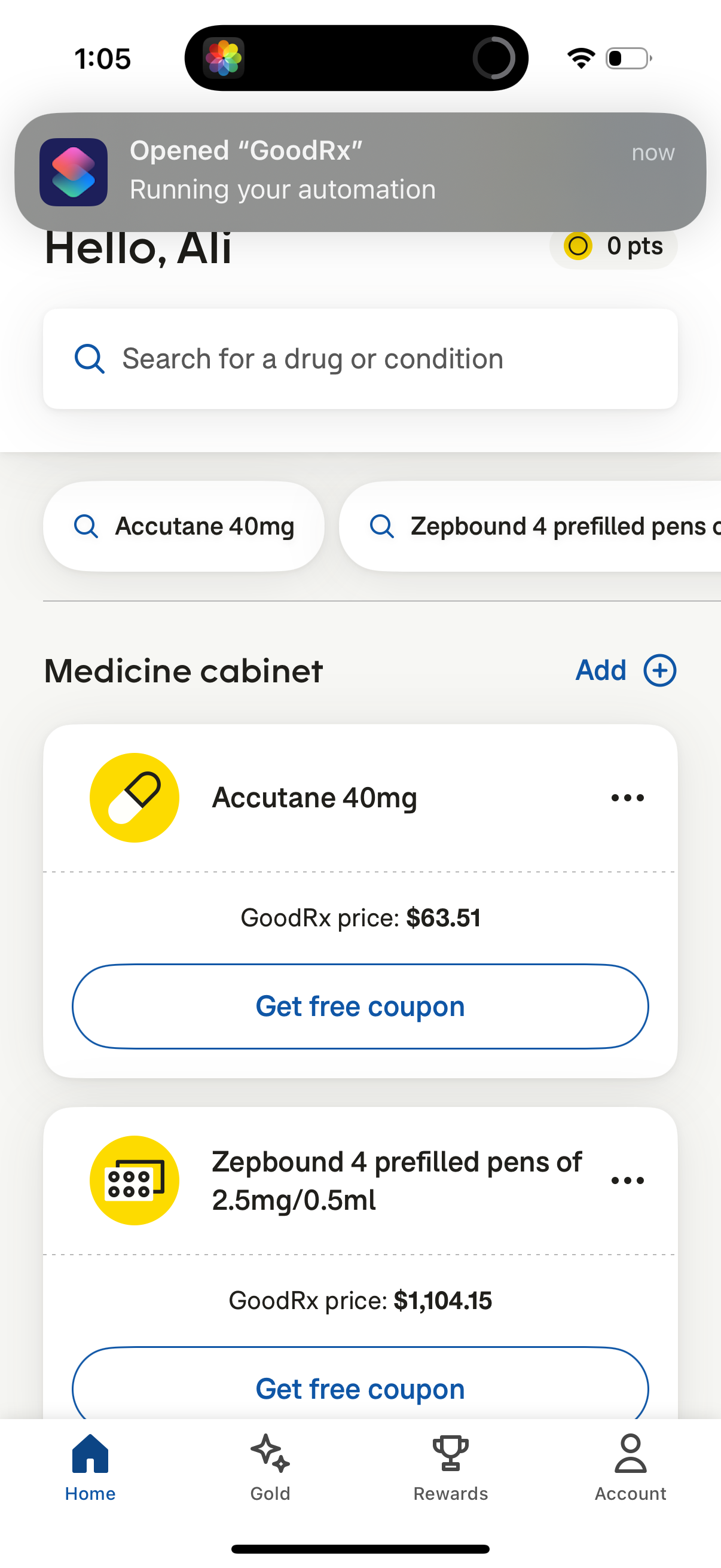 goodrx app screenshot 15