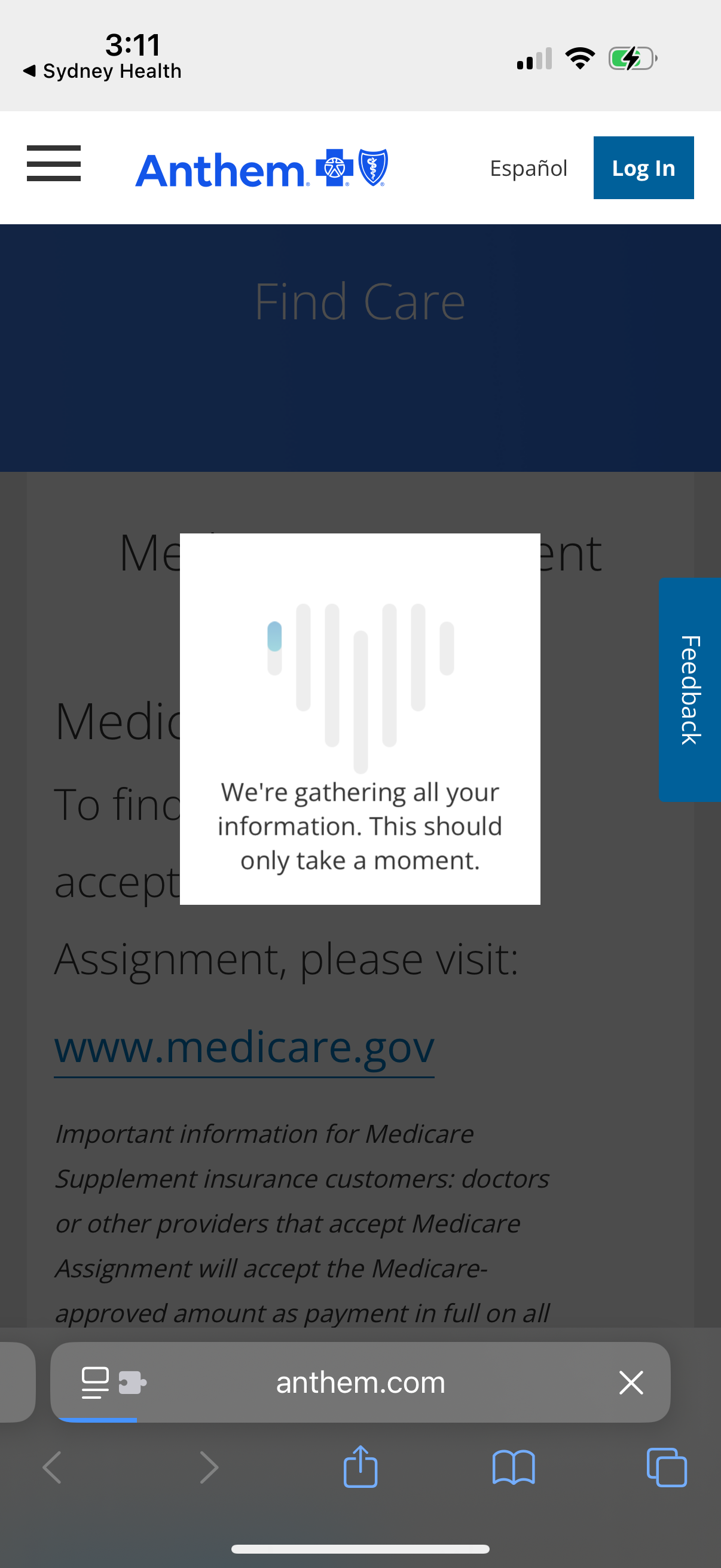 sydney-health app screenshot 25