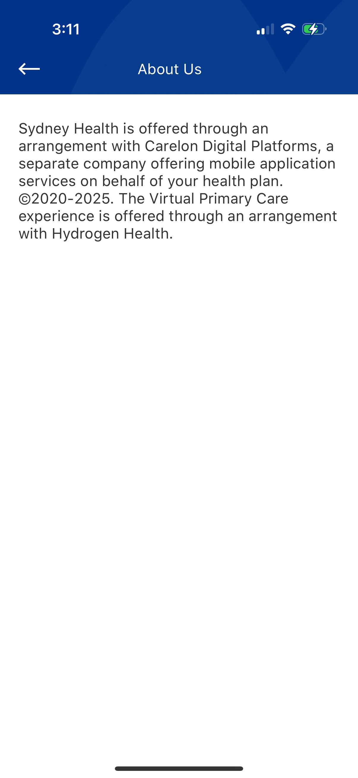 sydney-health app screenshot 21