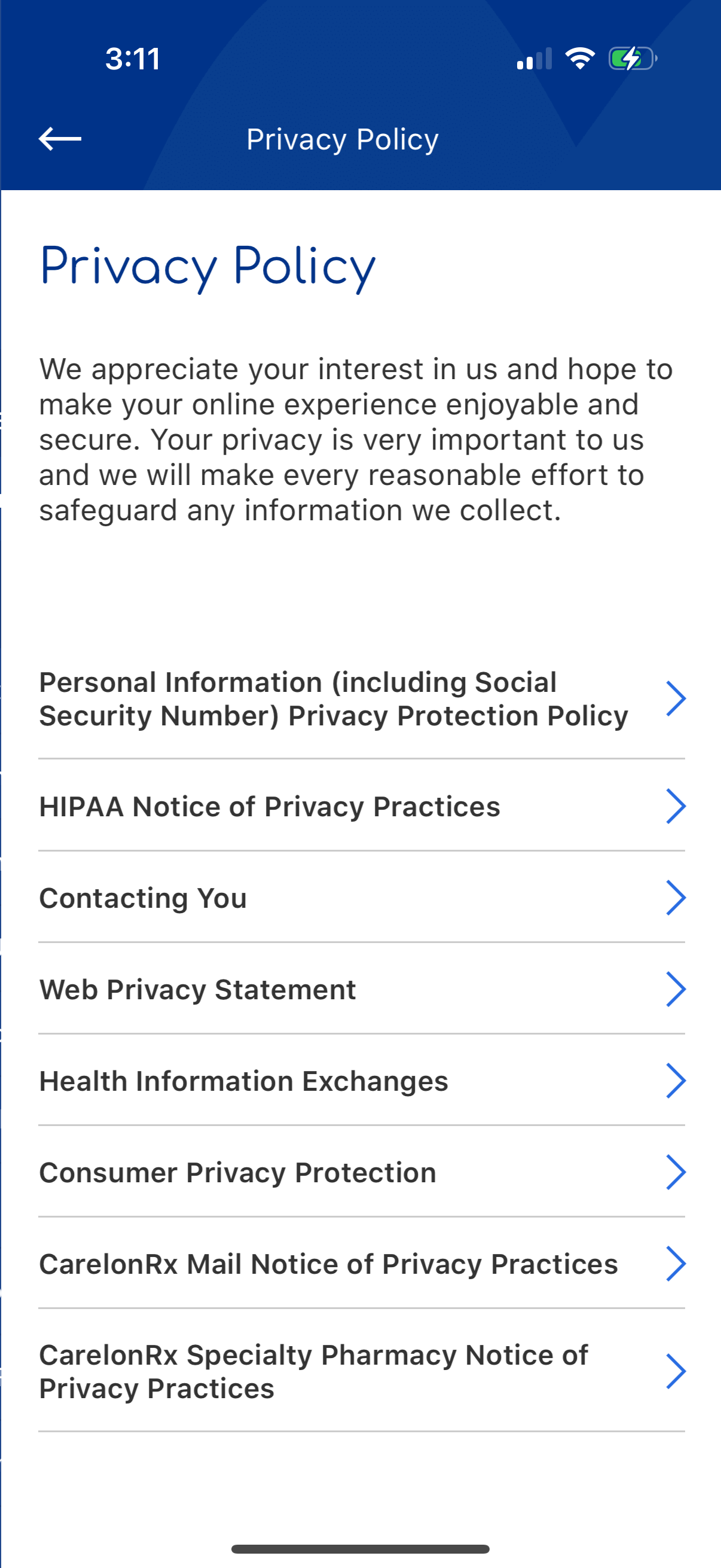 sydney-health app screenshot 18