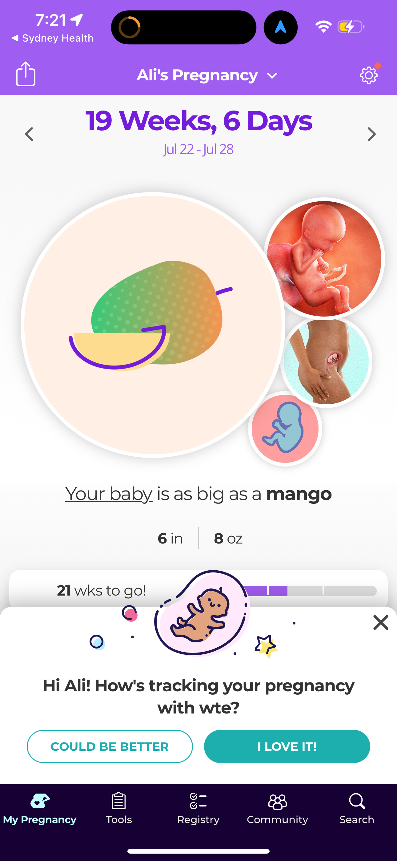 what-to-expect app screenshot 24
