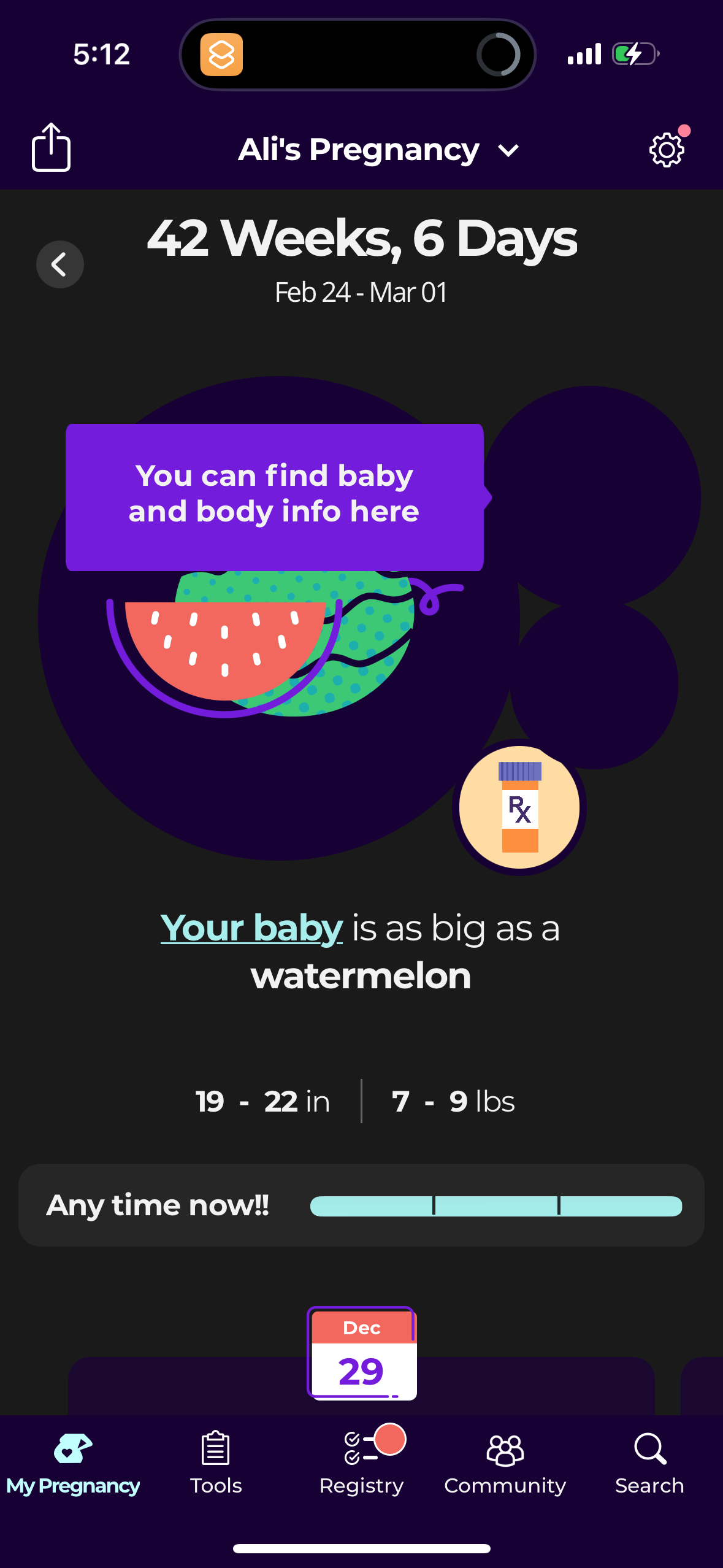 what-to-expect app screenshot 18