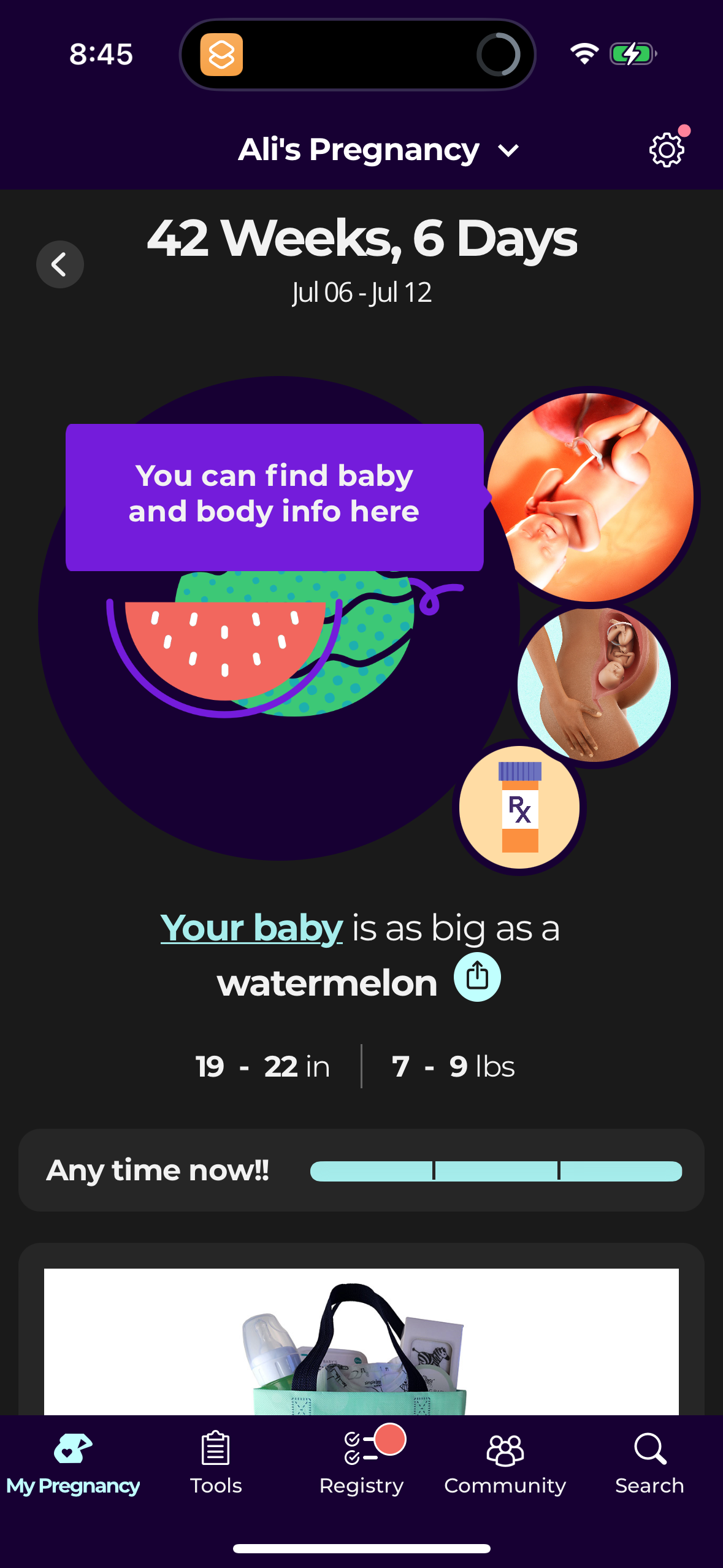 what-to-expect app screenshot 13