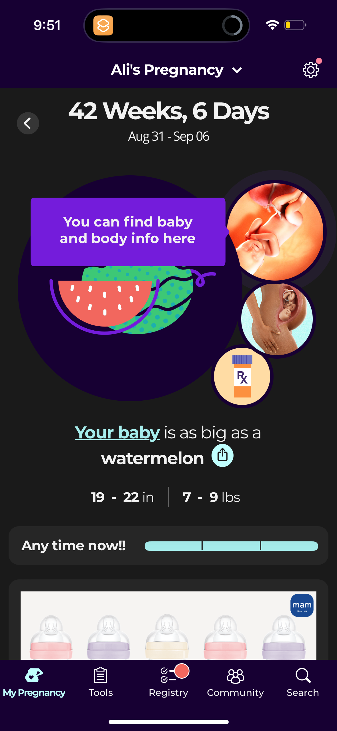 what-to-expect app screenshot 9