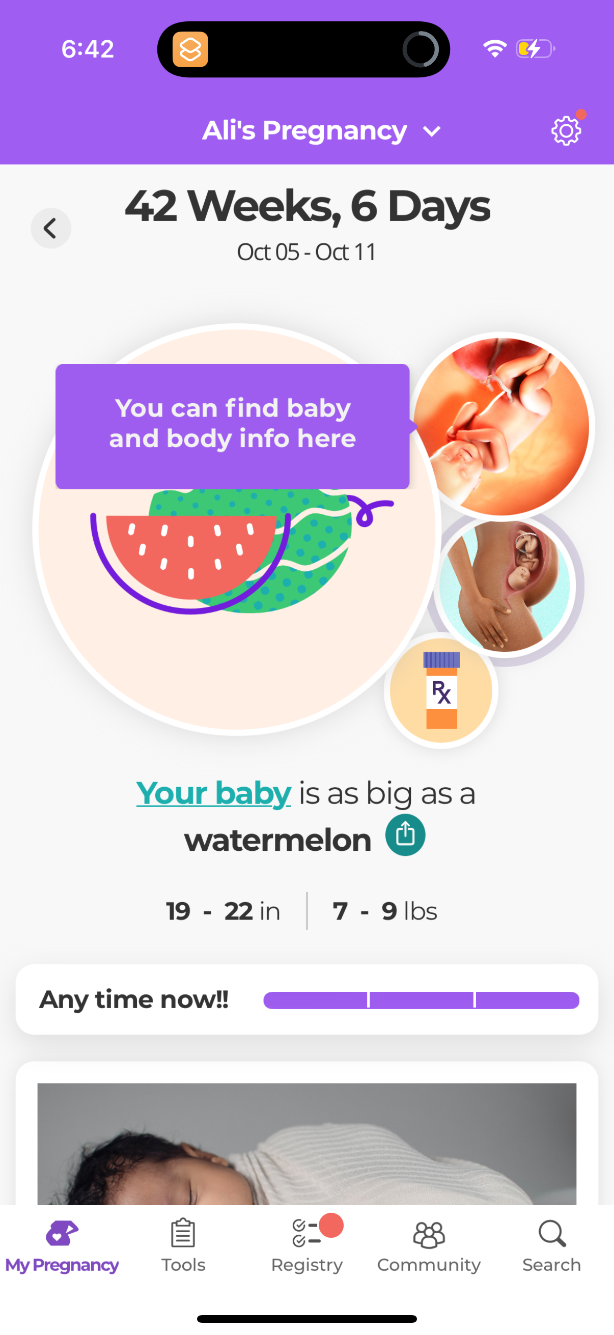 what-to-expect app screenshot 7