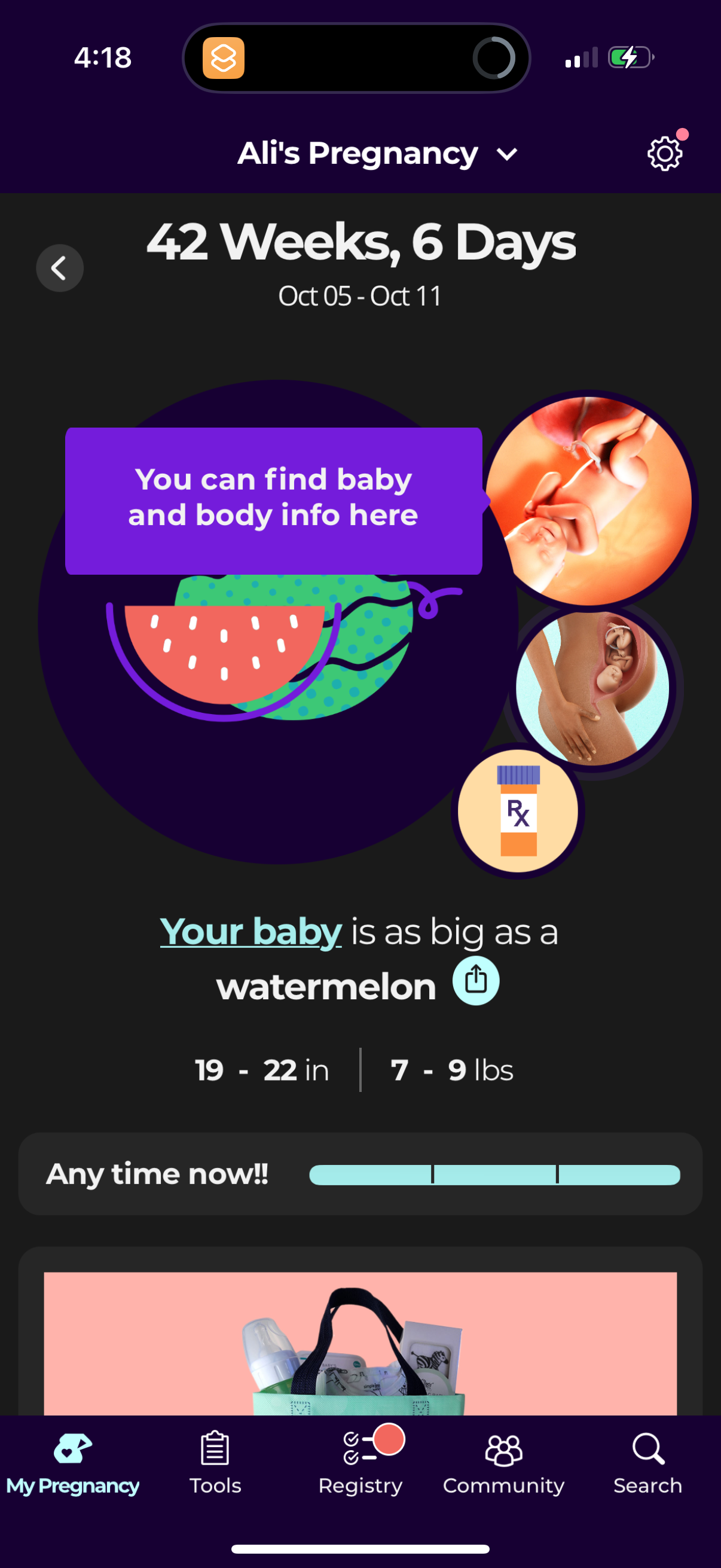 what-to-expect app screenshot 6