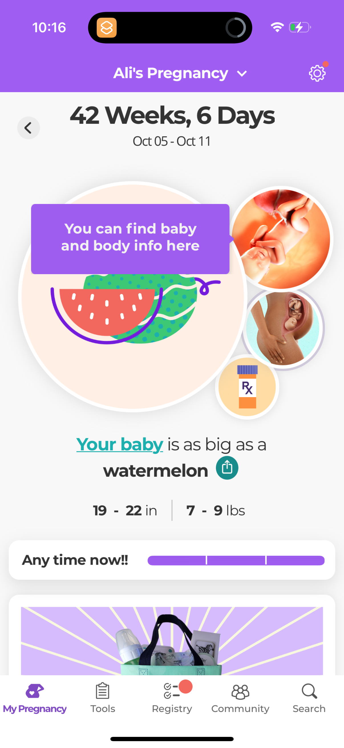 what-to-expect app screenshot 5