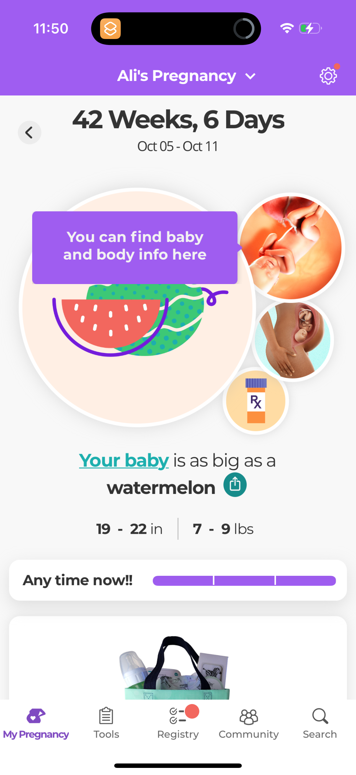what-to-expect app screenshot 4