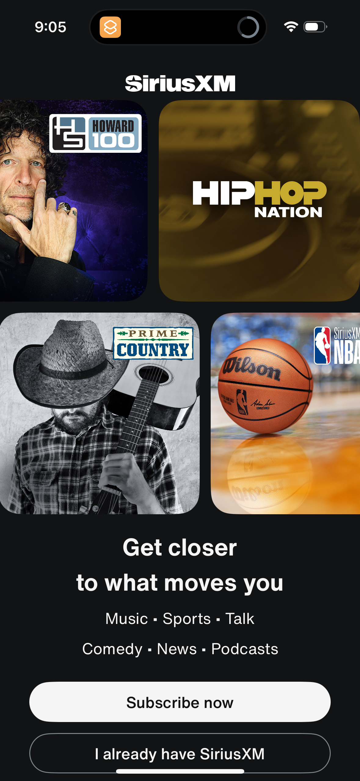 siriusxm app screenshot 48