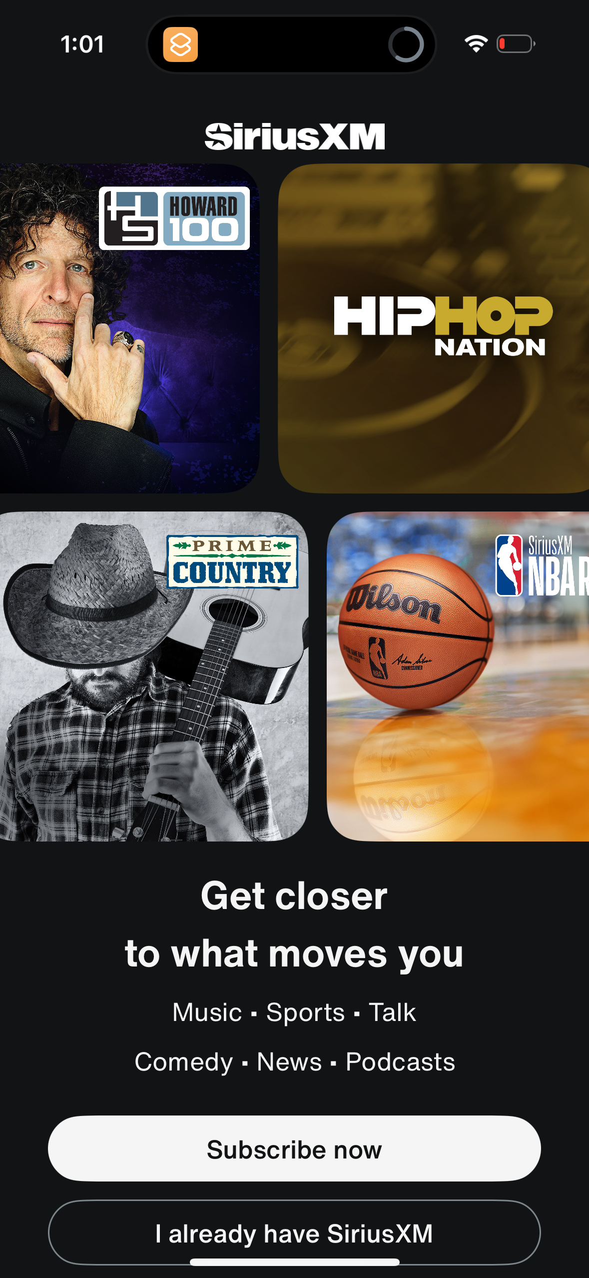 siriusxm app screenshot 46